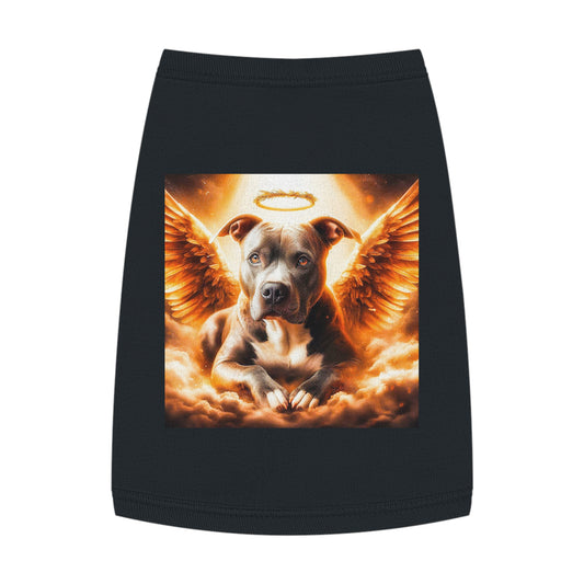 Pet Tank Top Pit Bull Pets Printify M Black