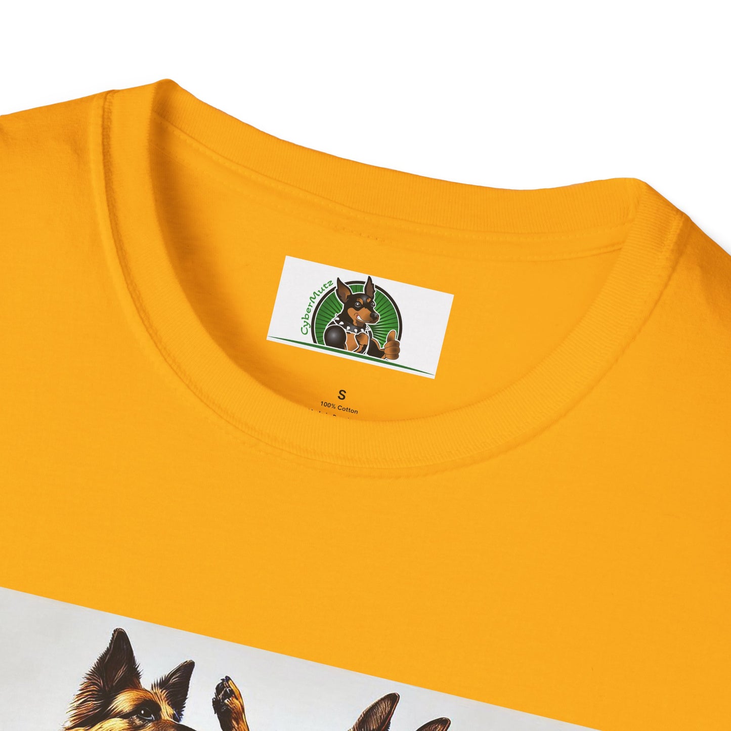 Dancing German Shepherd Unisex T-Shirt