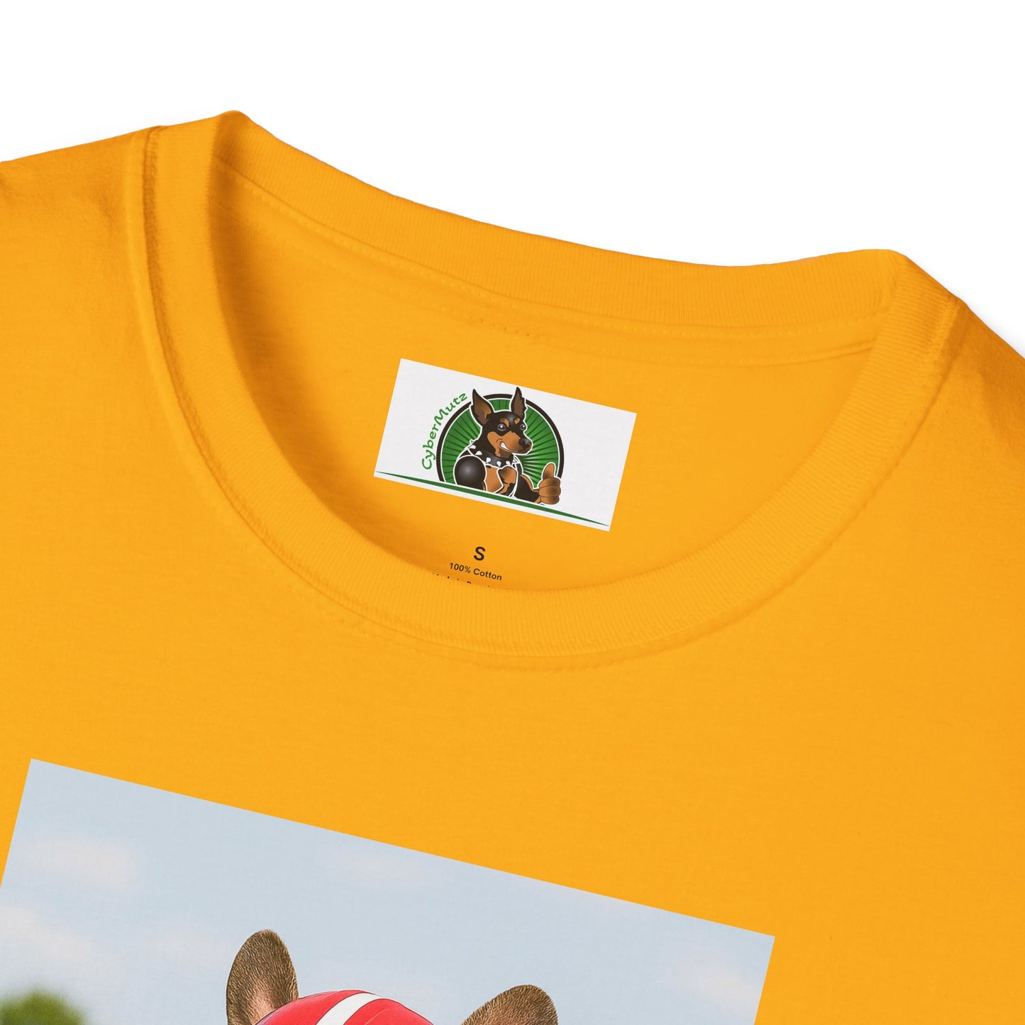 Sports Football French Bulldog T-Shirt