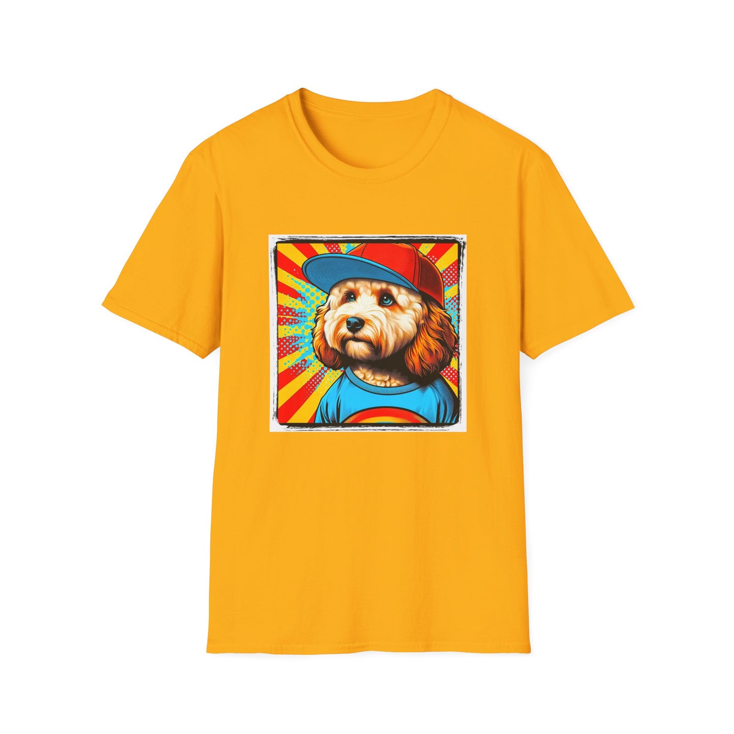 CockerPoo T-Shirt Printify S Gold