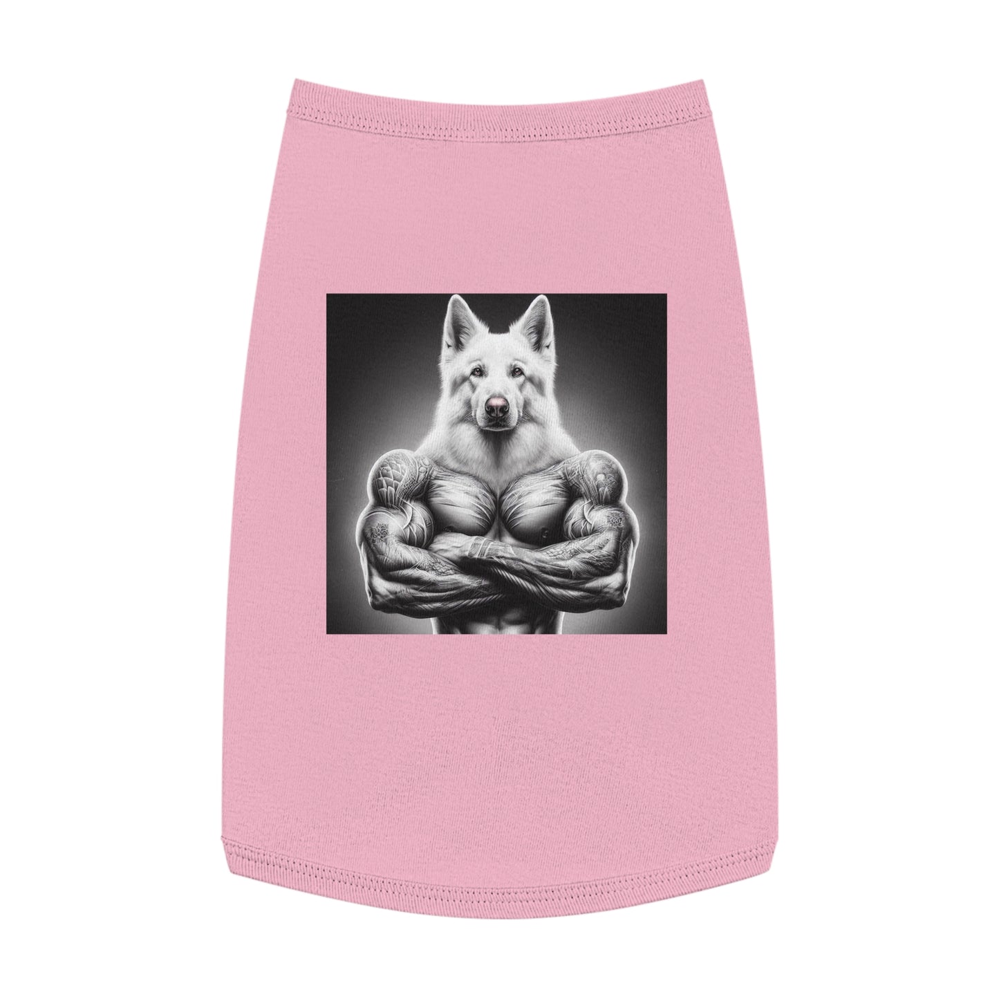 Pet Tank Top German Shepherd Pets Printify L Pink 