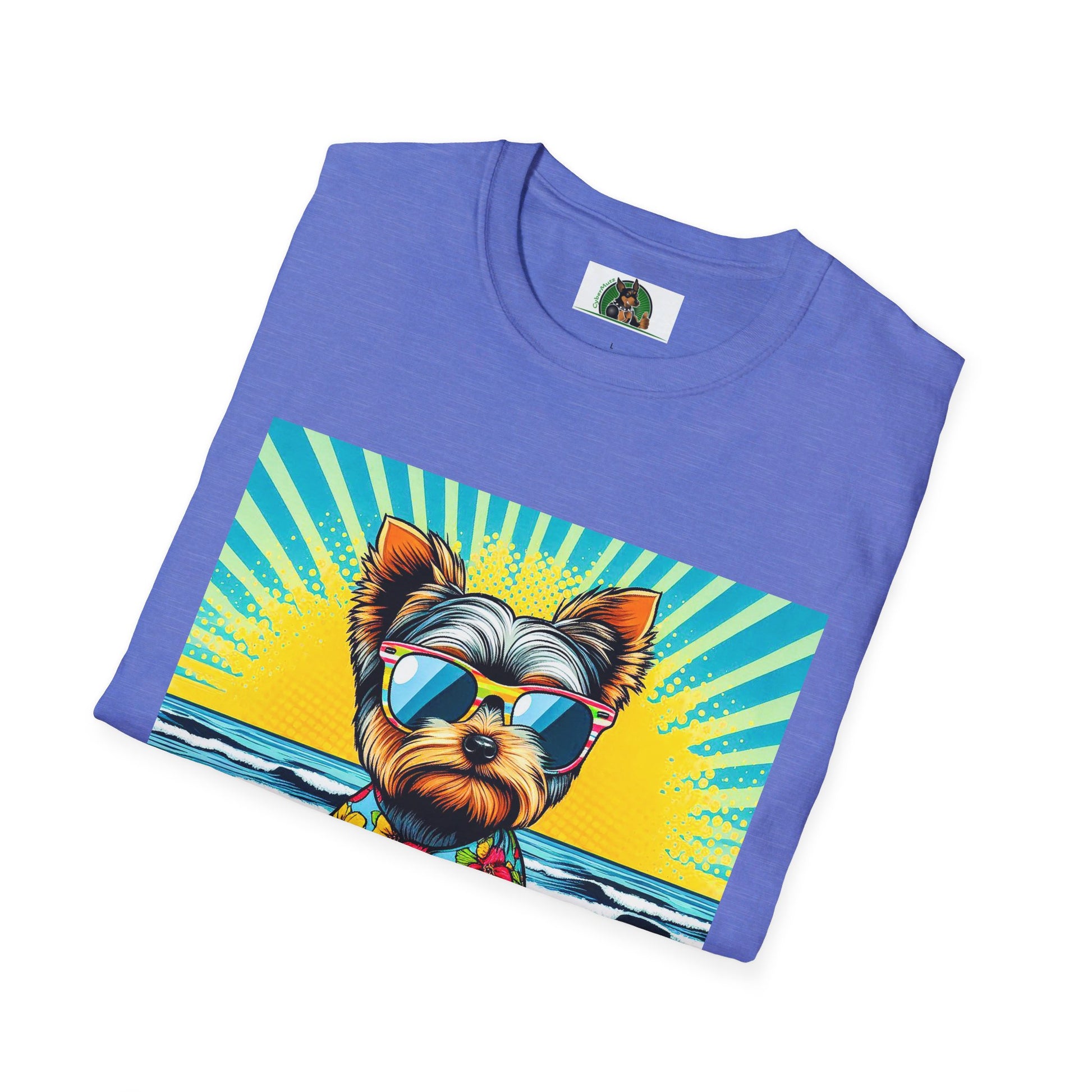 Yorkie T-Shirt Printify   