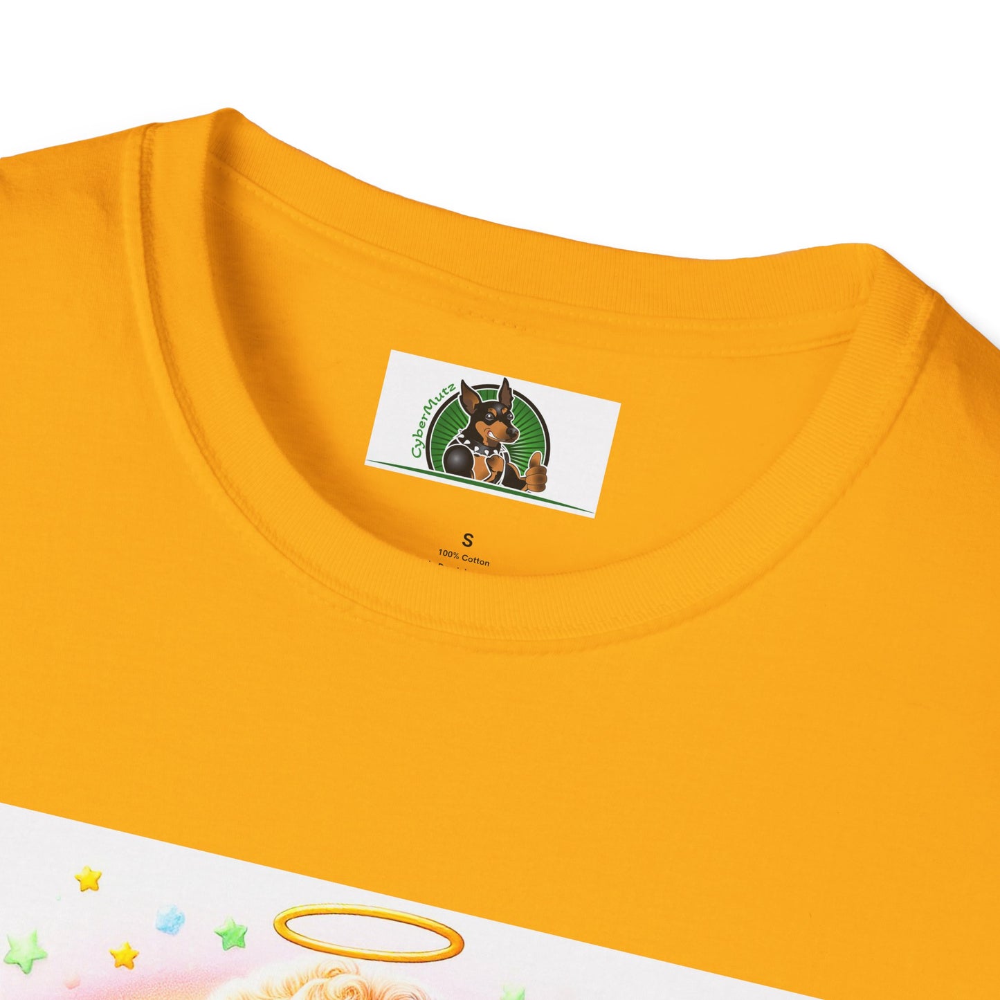 Golden Doodle colorful Angel shirt