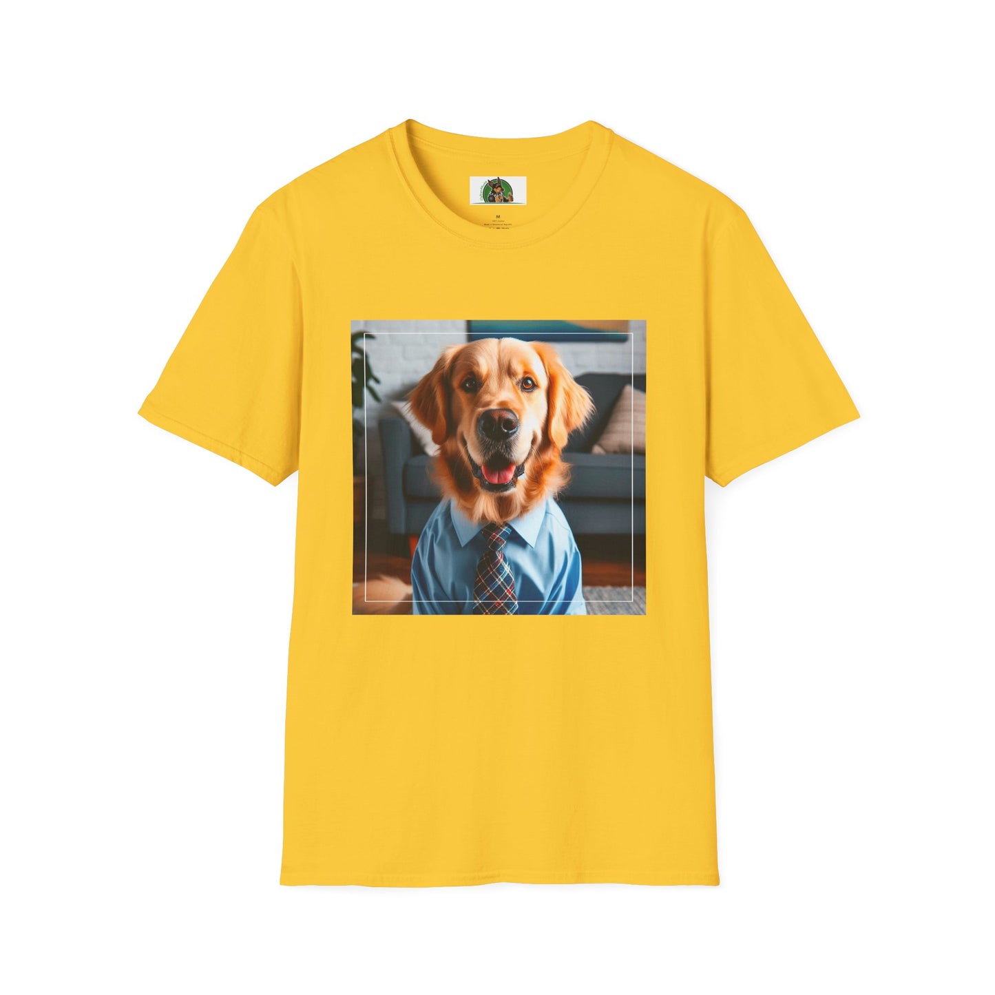 Golden Retriever T-Shirt Printify S Daisy