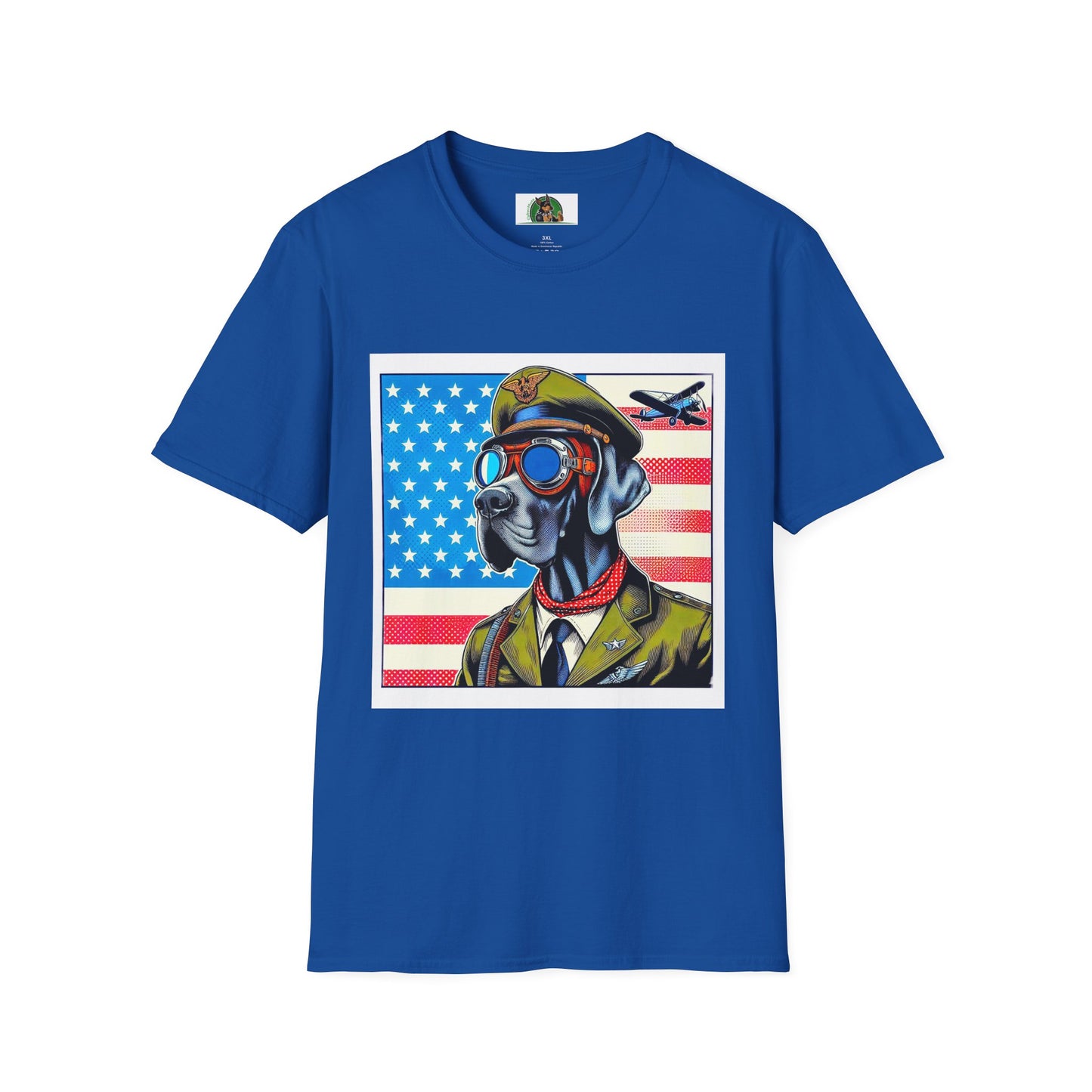 Great Dane T-Shirt Printify XS Royal 