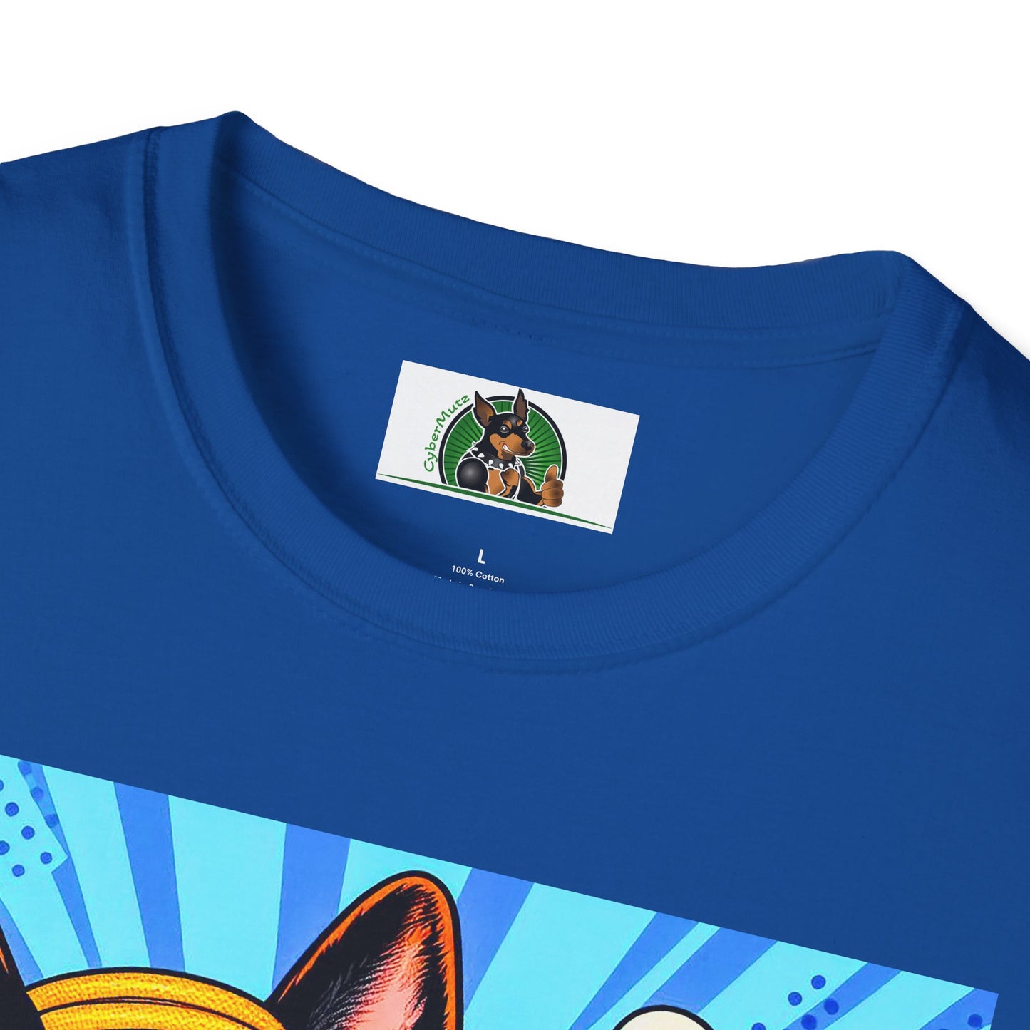 German Shepherd beach puppy shirt T-Shirt Printify