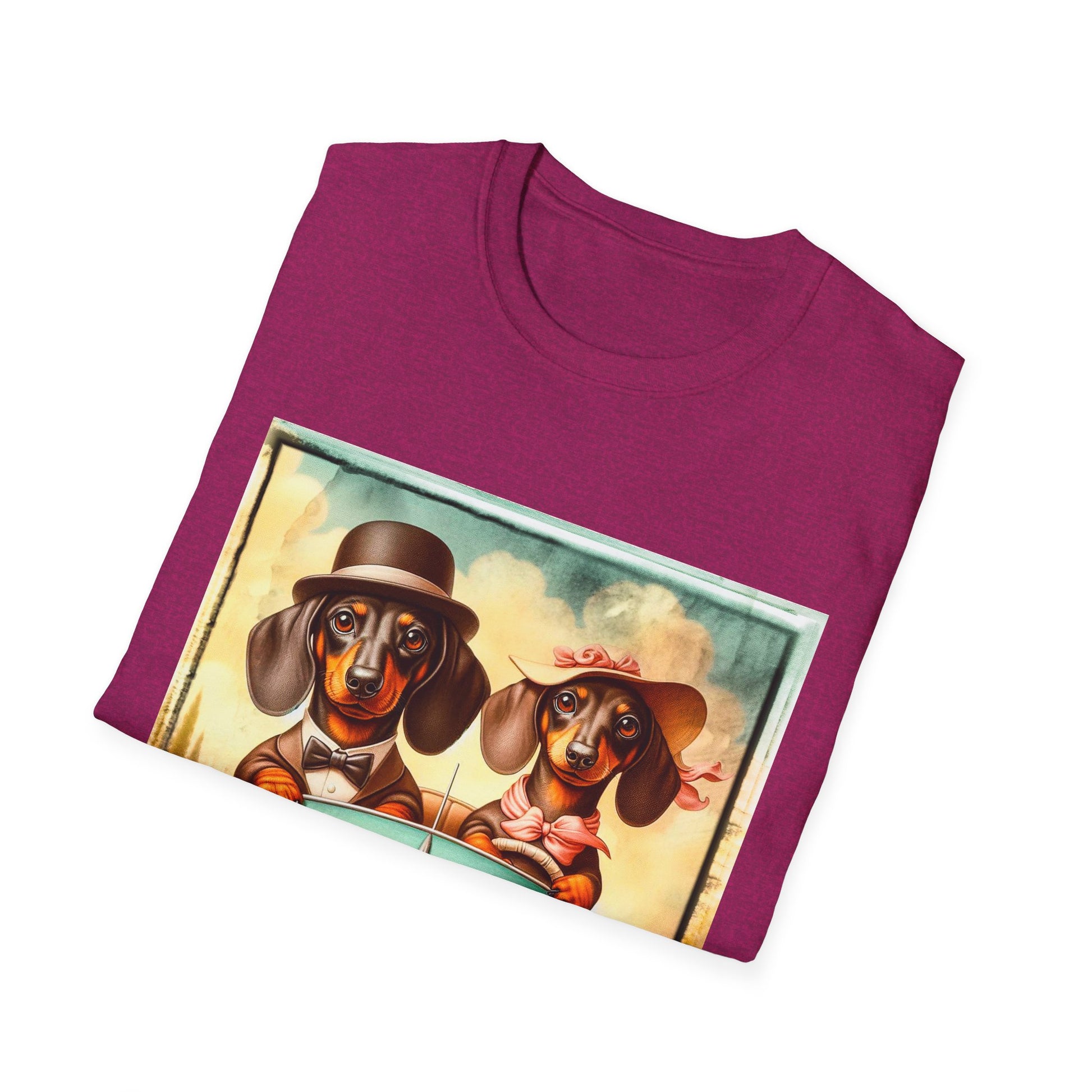 Wacky Dachshund T-Shirt Printify   