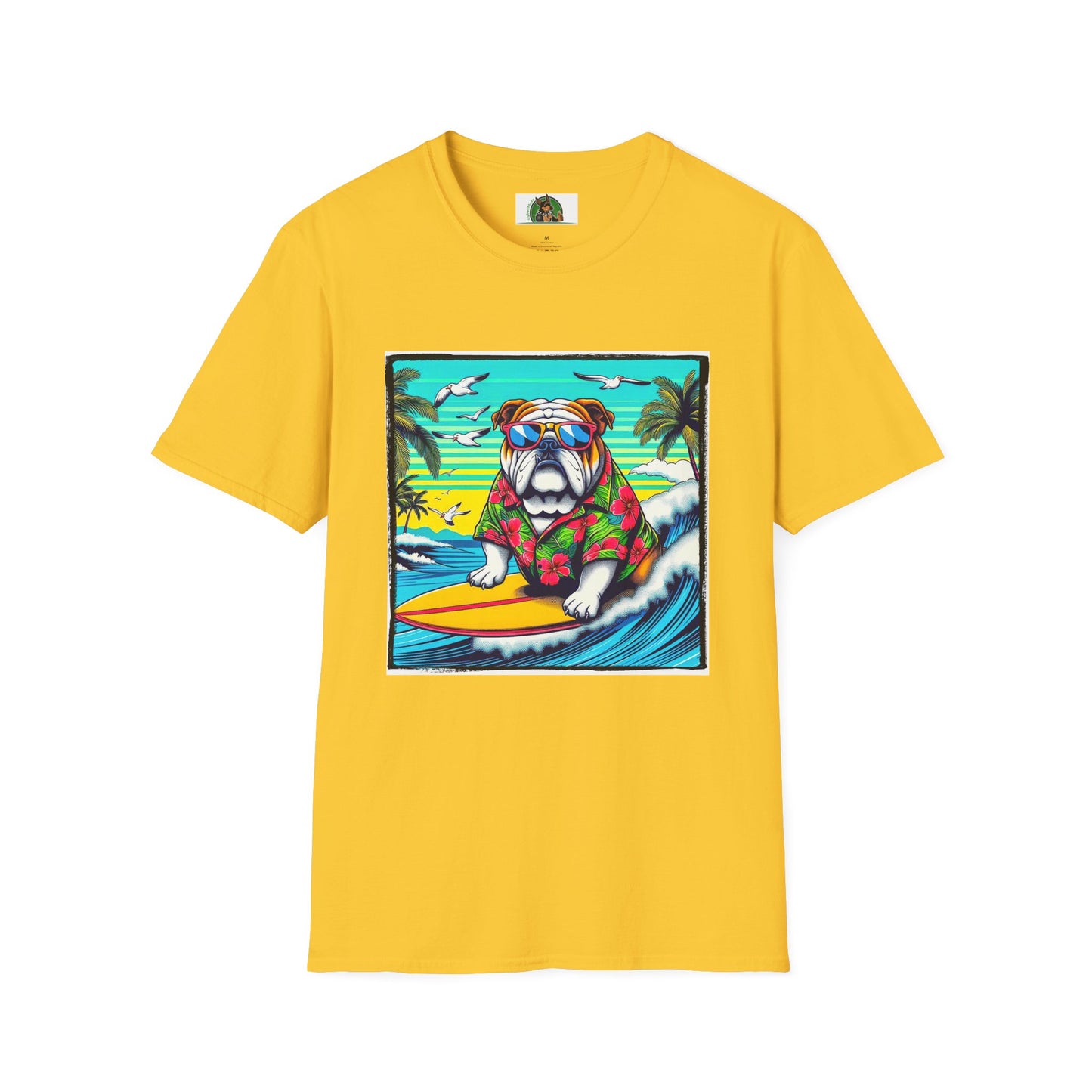 Bulldog T-Shirt Printify S Daisy