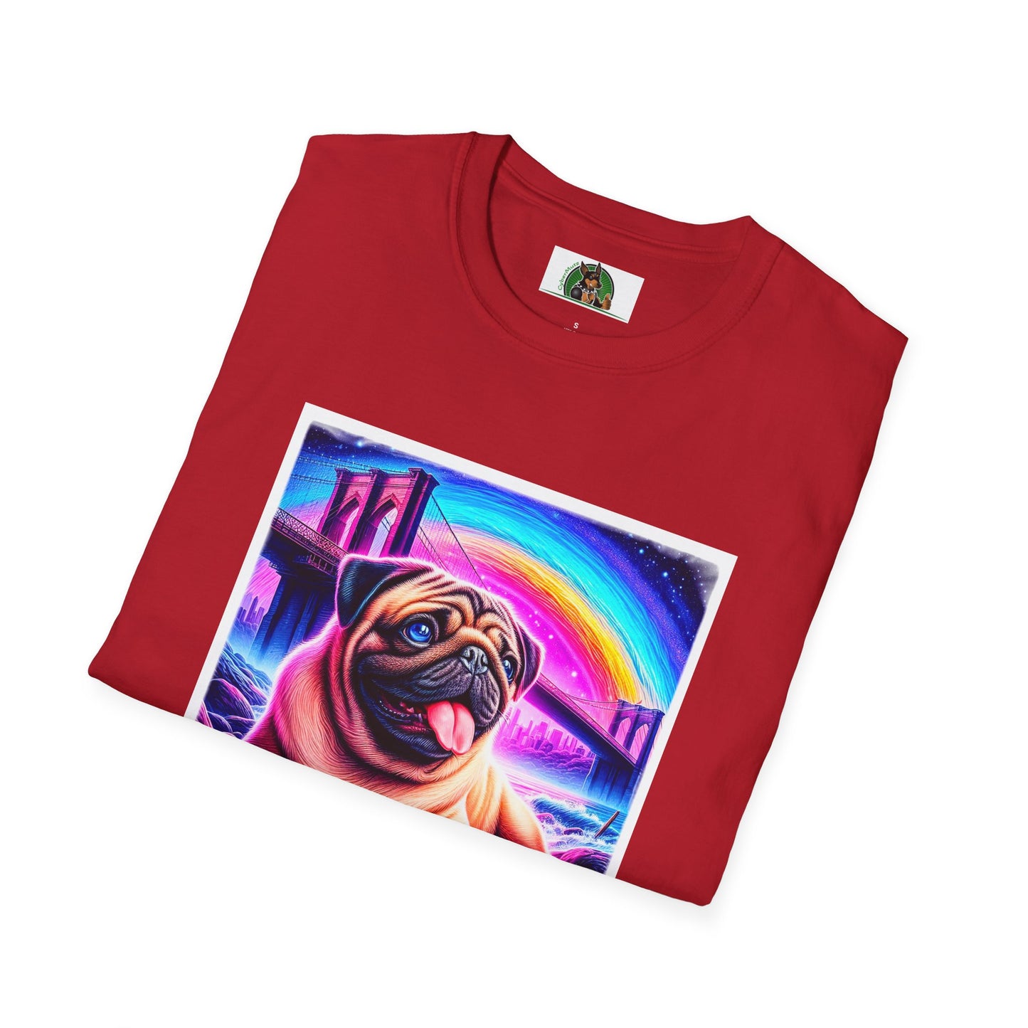 Pugs T-Shirt Printify   