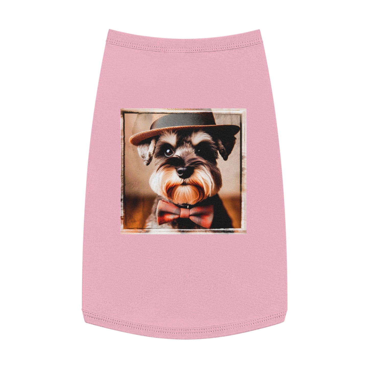 Pet Tank Top Miniature Schnauzer Pets Printify   