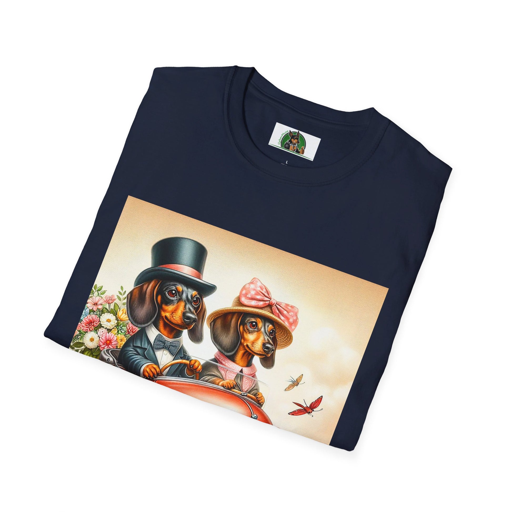 Wacky Dachshund T-Shirt Printify   