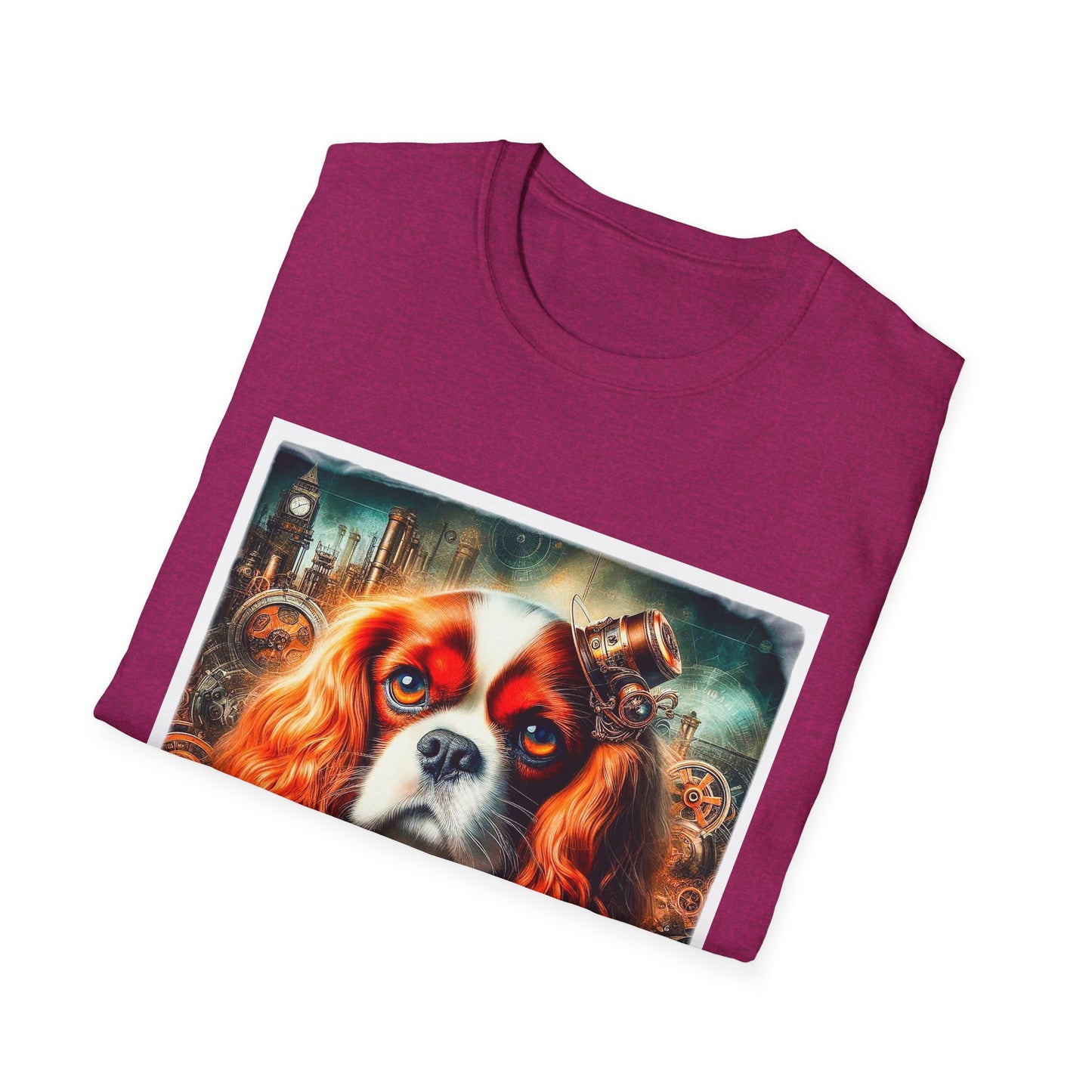 Cavalier King Charles Spaniel Steampunk Dog T-Shirt