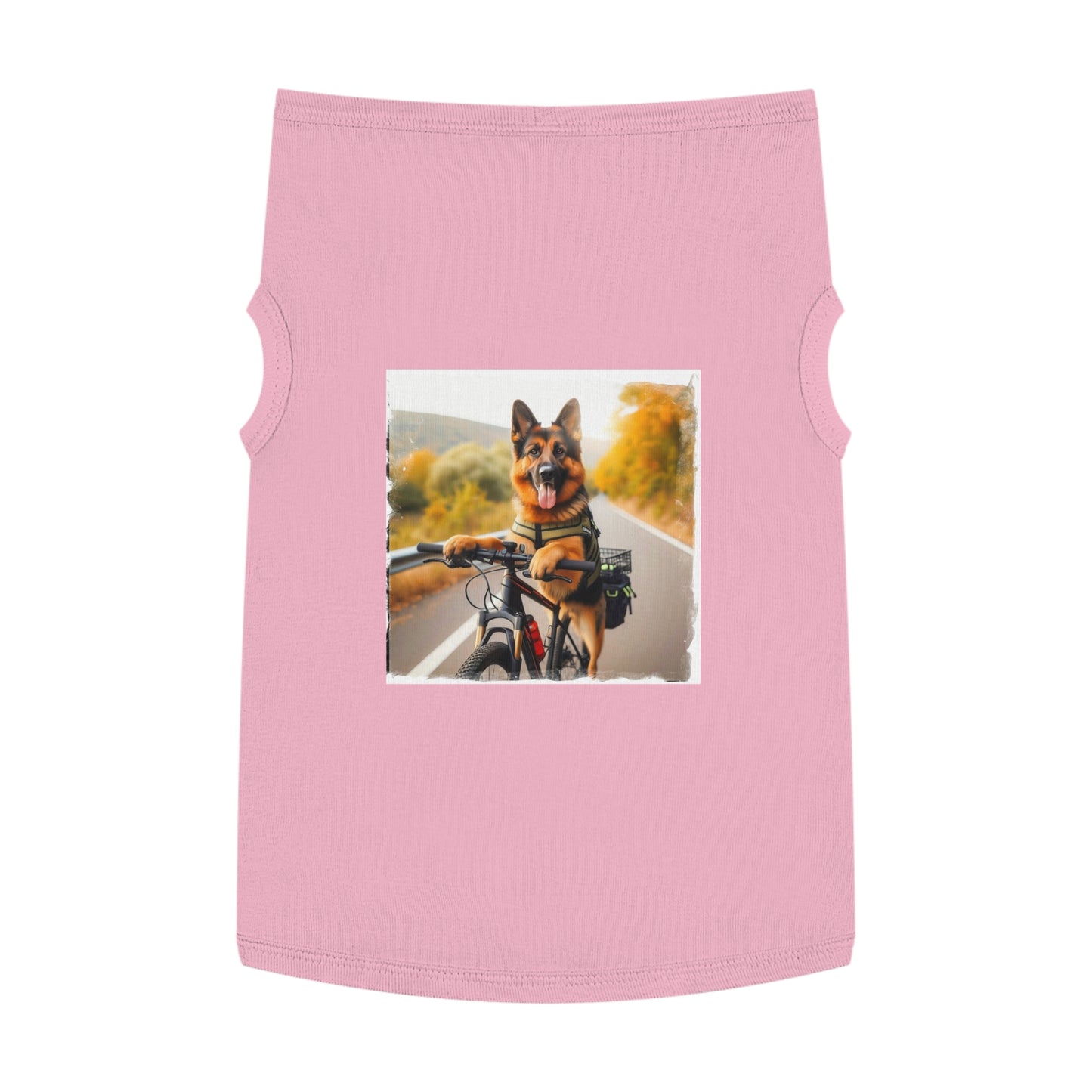 Pet Tank Top German Shepherd Pets Printify XL Pink 