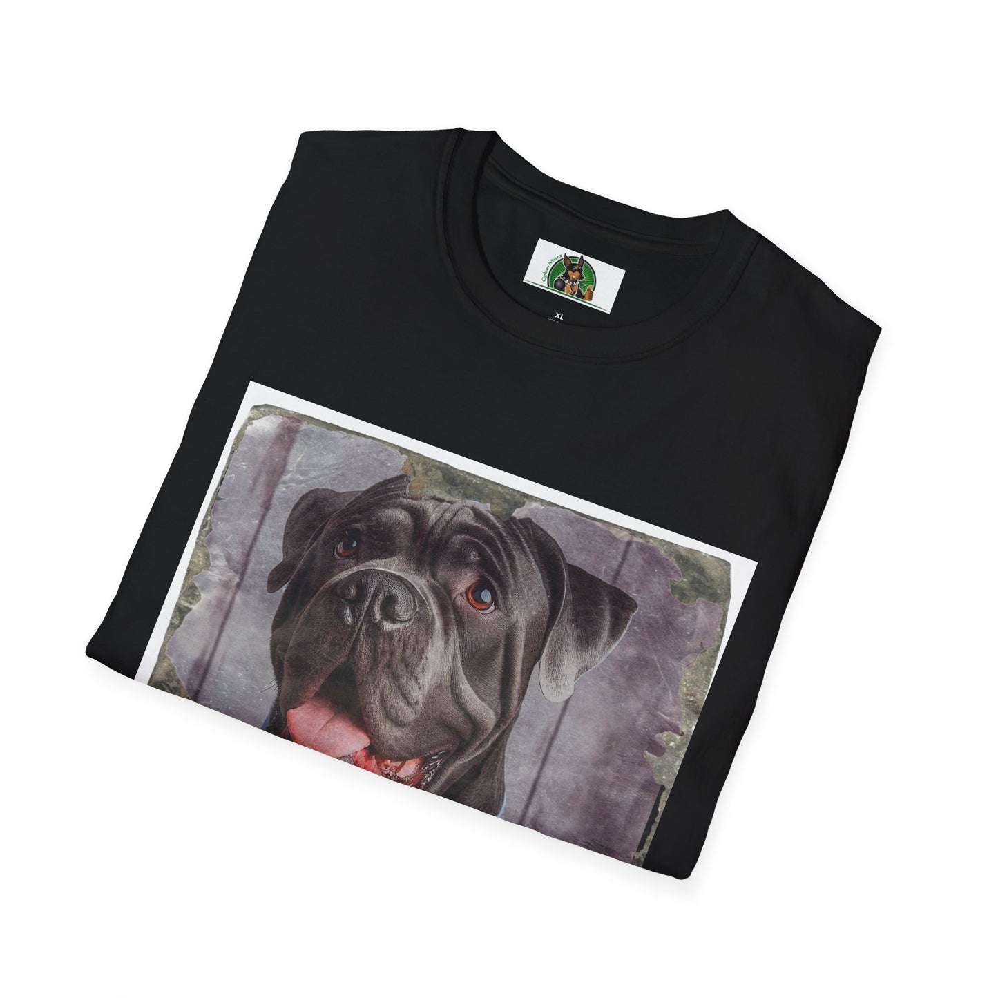 Cane Corso Wearing Suit And Tie TShirt T-Shirt Printify