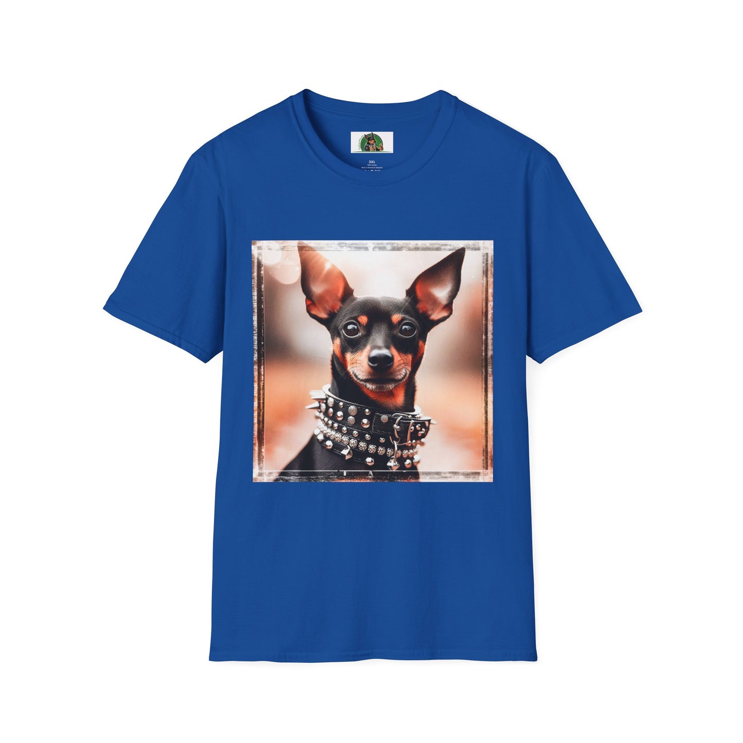 Min Pin T-Shirt T-Shirt Printify XS Royal 