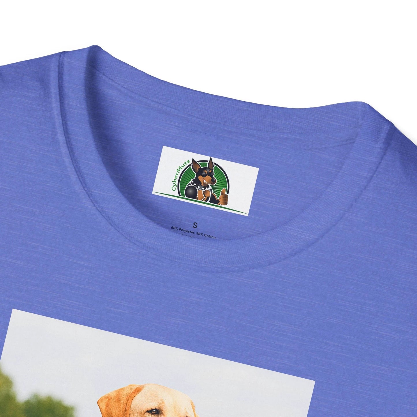 Labrador Retriever Basketball Tee — Dog Lover Sports T-Shirt by Printify