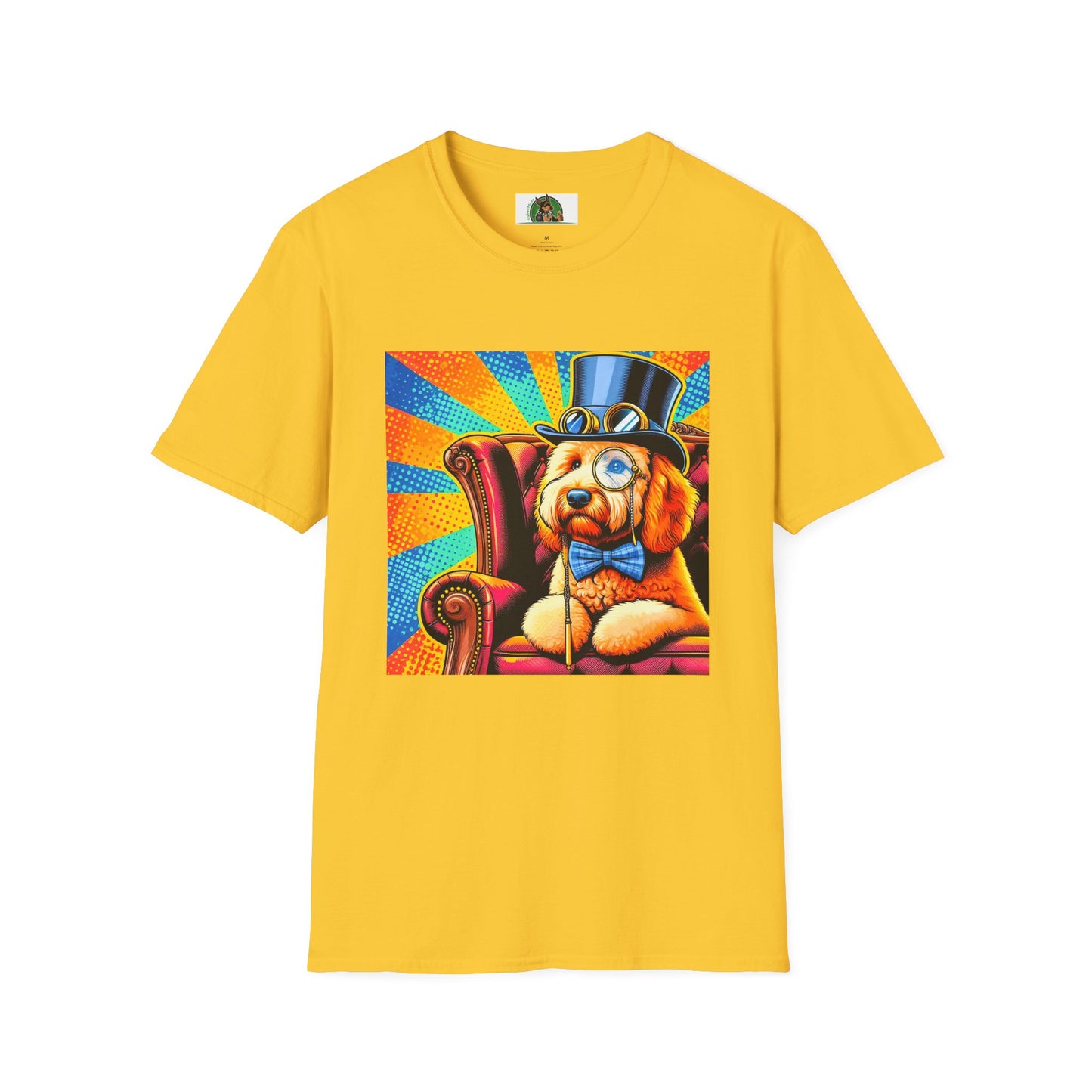 Golden Doodle steam punk cutie shirt T-Shirt Printify S Daisy