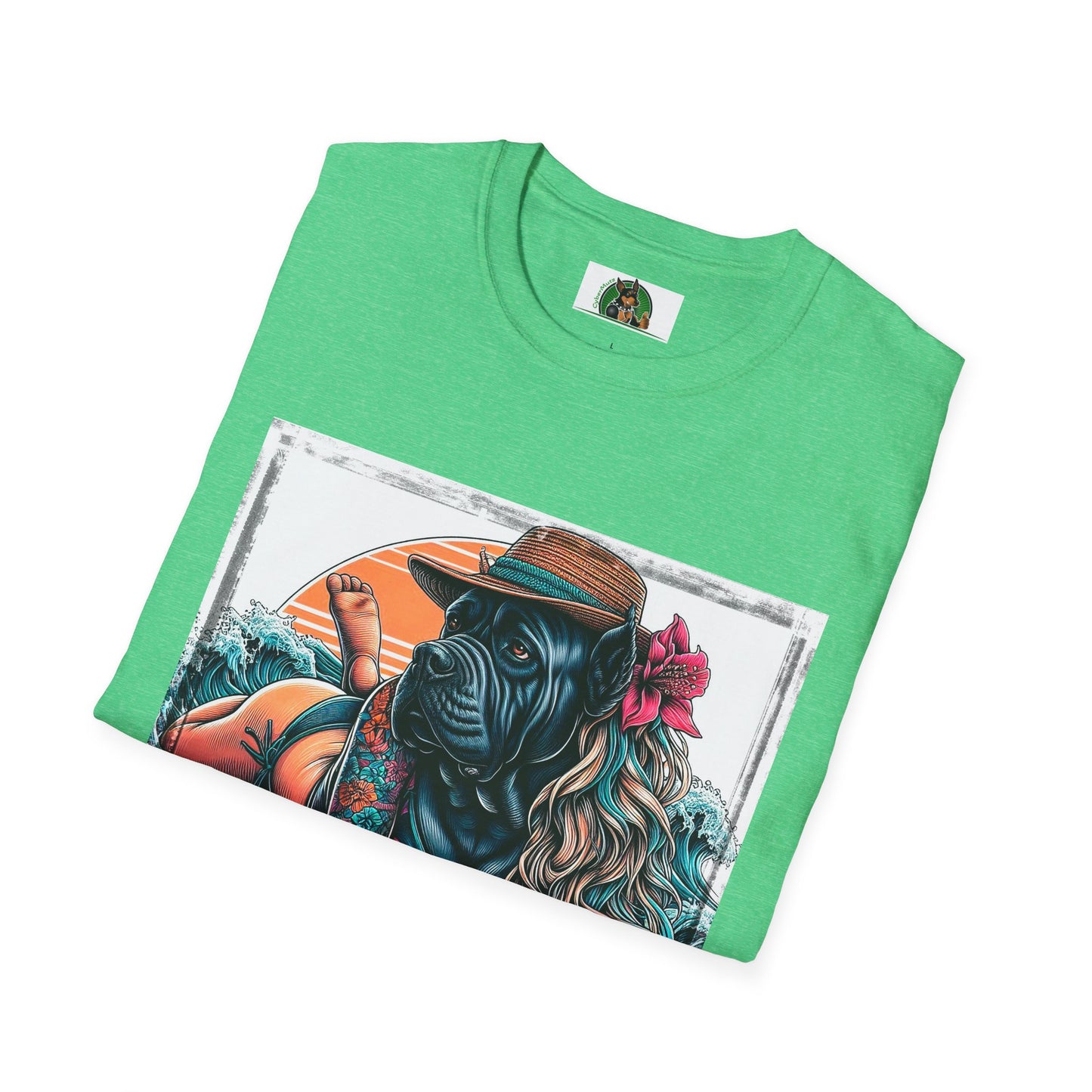 Cane Corso Female Surfer TShirt