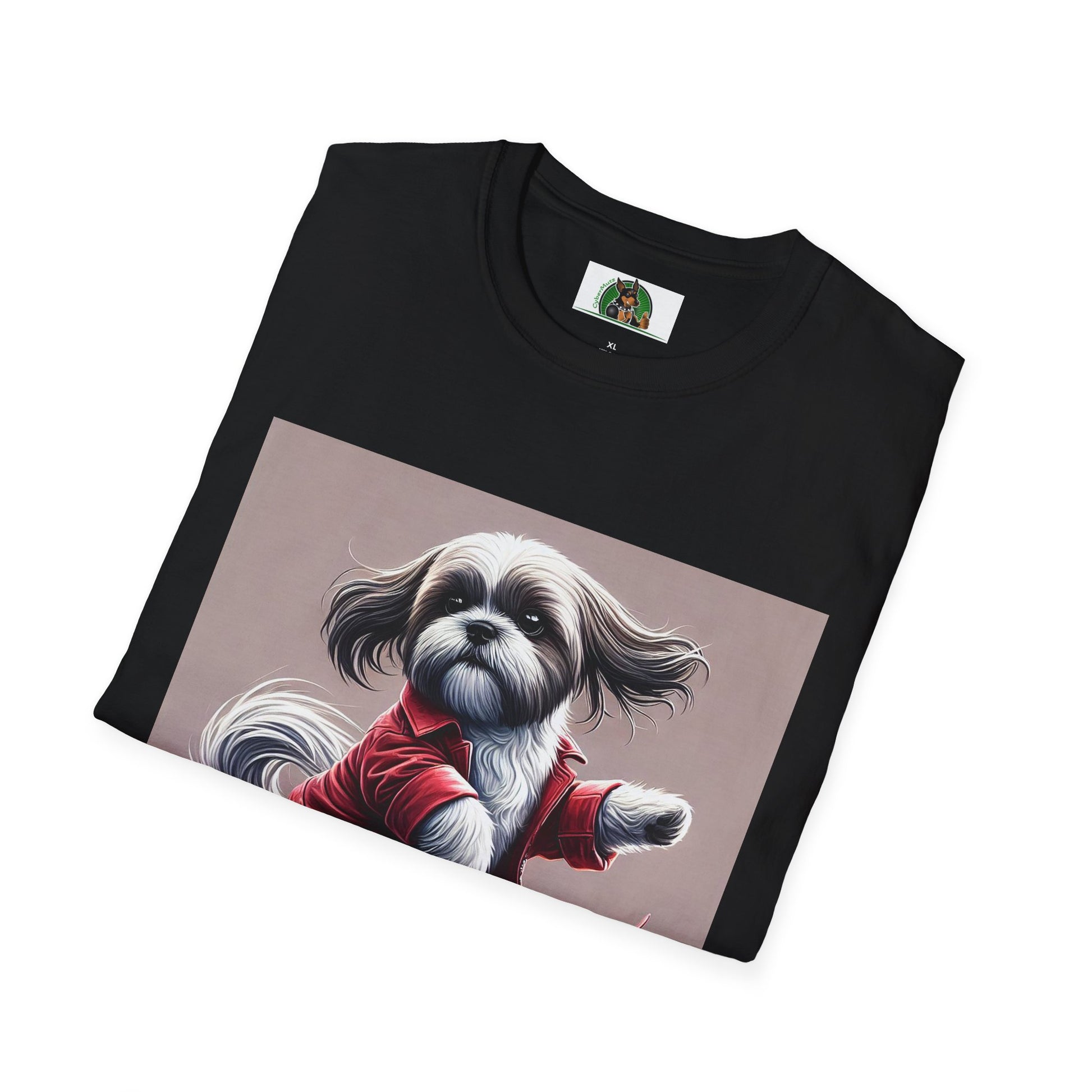 Dancing Shih Tzu T-Shirt T-Shirt Printify