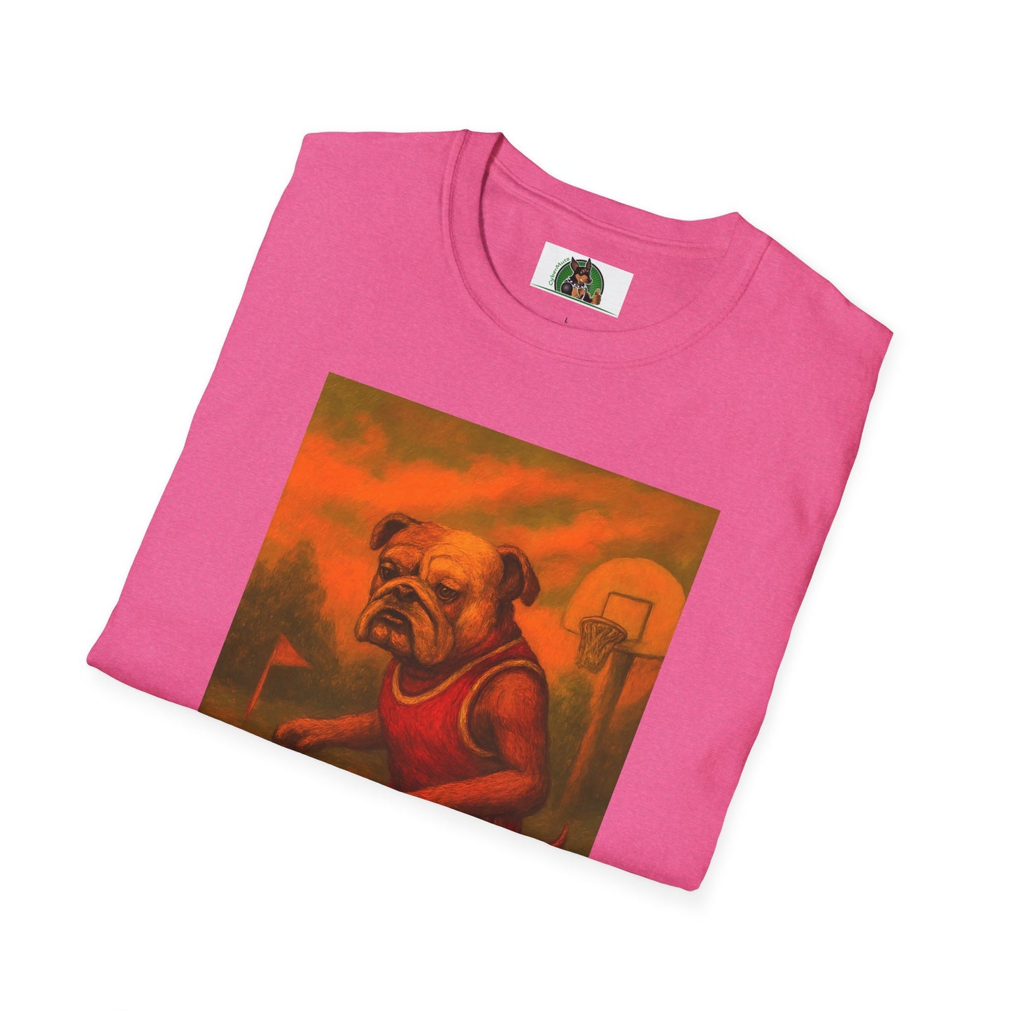 Bulldog Basketball T-Shirt - Unisex Sports Tee