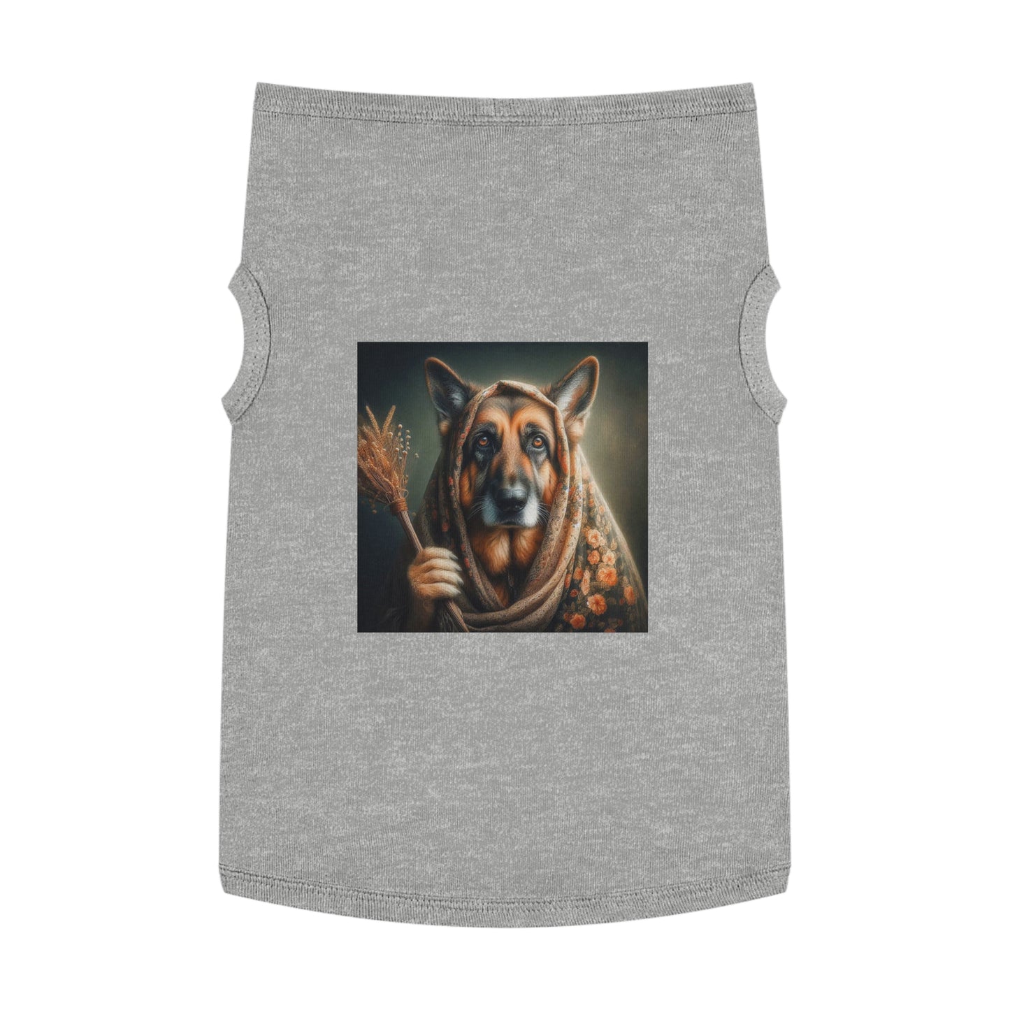 Pet Tank Top German Shepherd Pets Printify XL Heather 