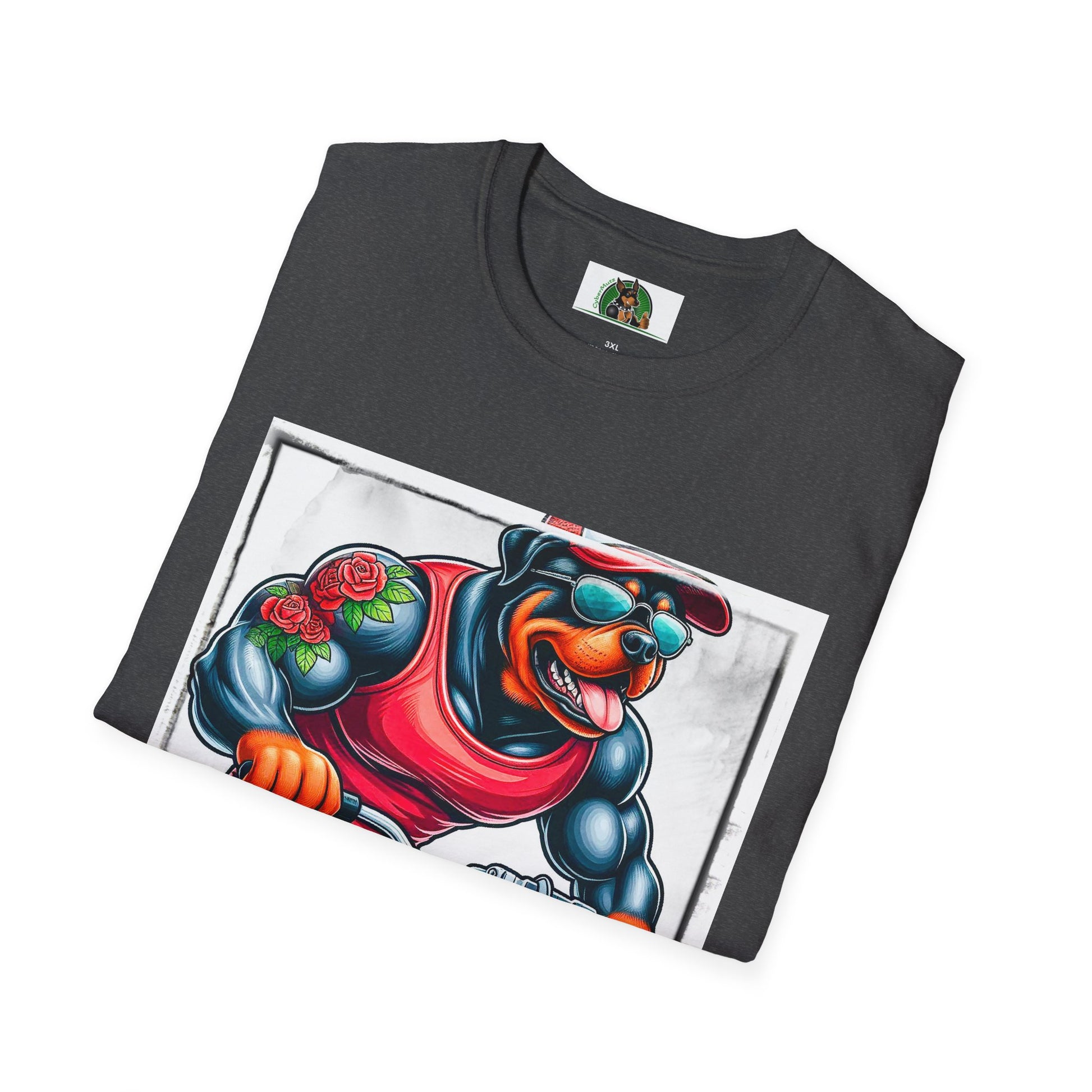 Rottweiler T-Shirt Printify   