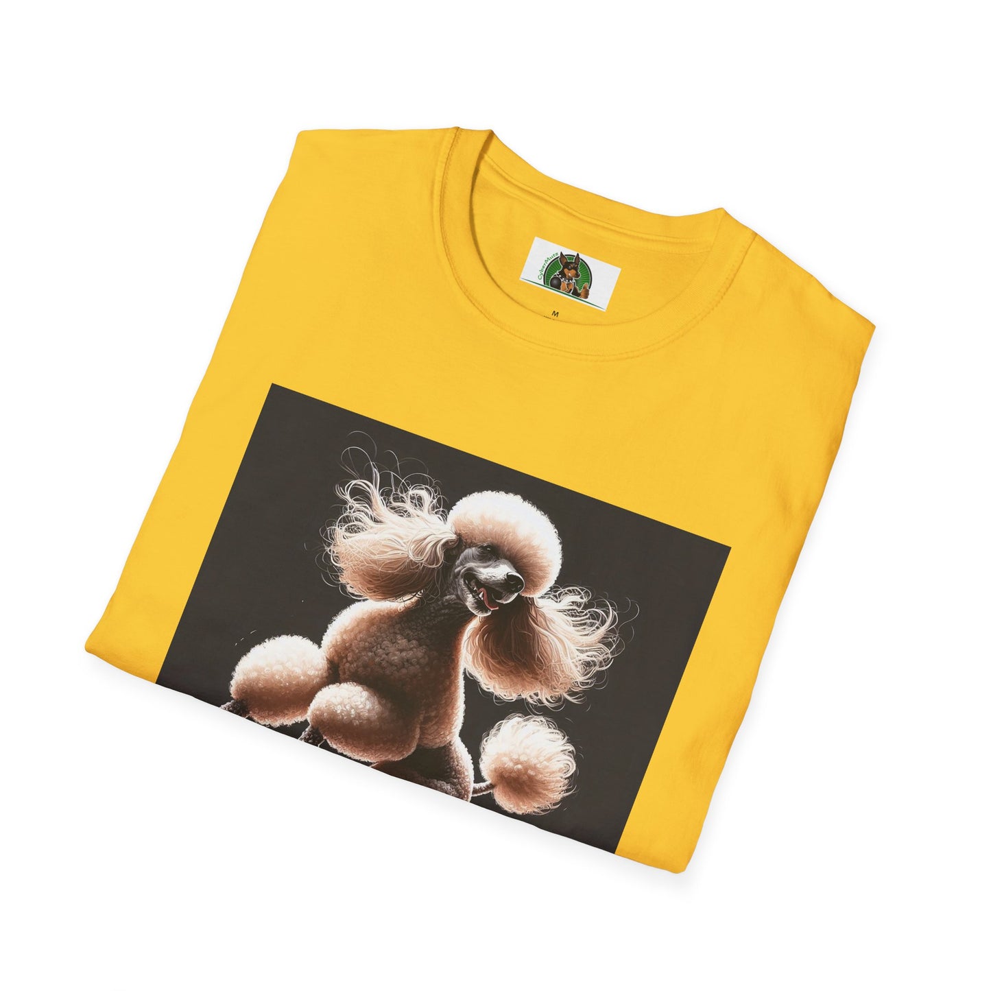 Dancing Poodle T-Shirt - Fun and Playful Animal Lover Top