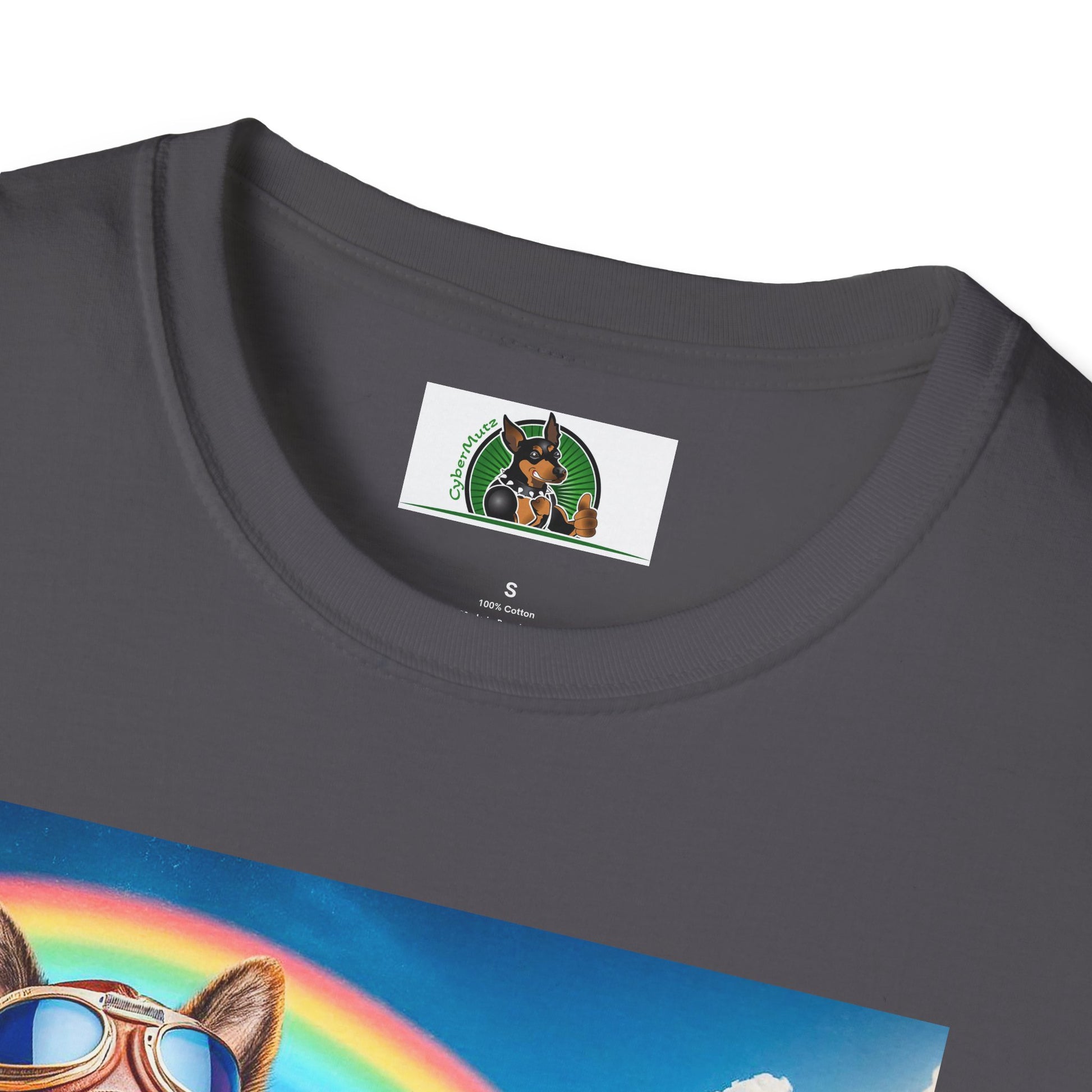 German Shepherd Pilot shirt T-Shirt Printify