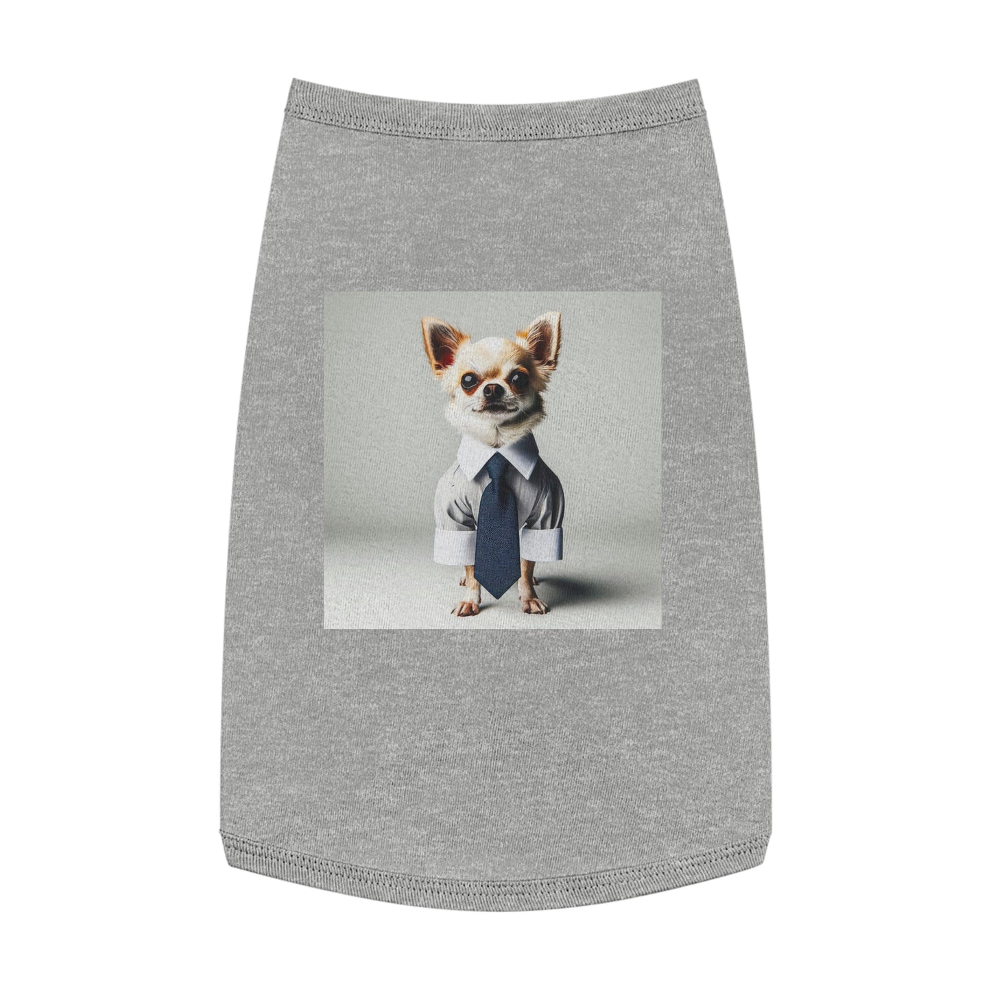 Pet Tank Top Chihuahua Pets Printify L Heather