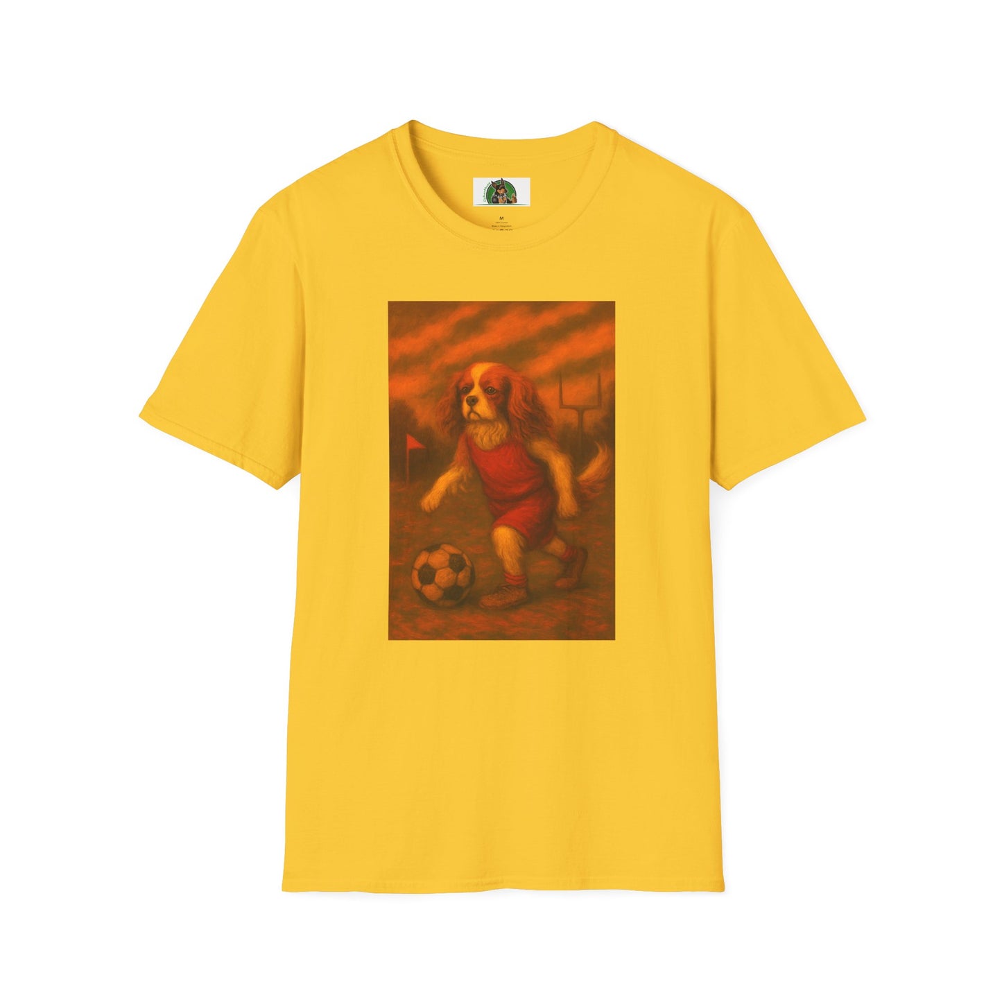 King Charles Soccer T-Shirt Sports T-Shirt Printify Daisy S