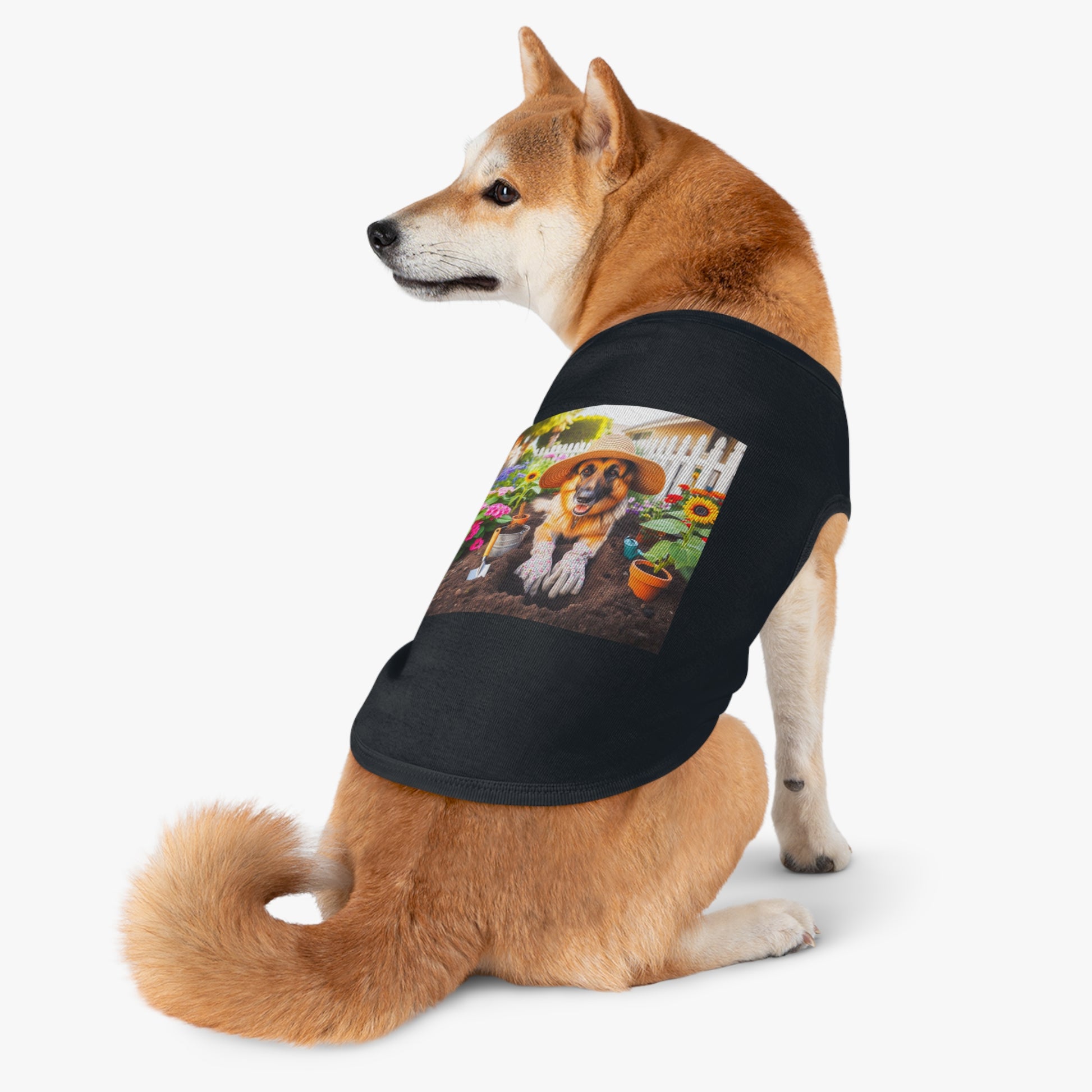 Pet Tank Top German Shepherd Pets Printify