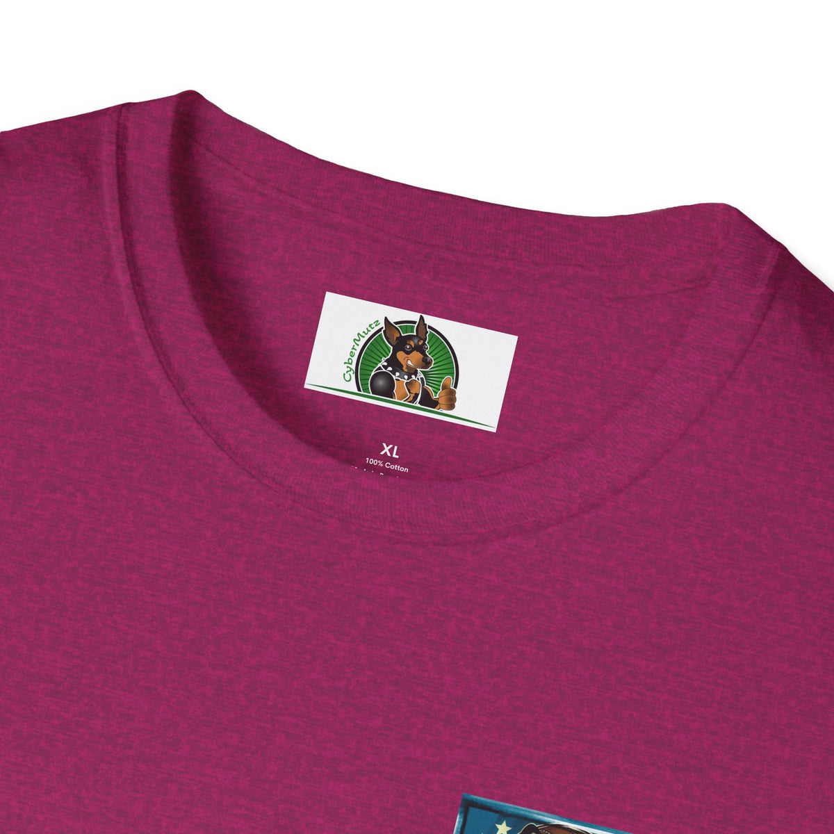 Husky hero shirt Back Design