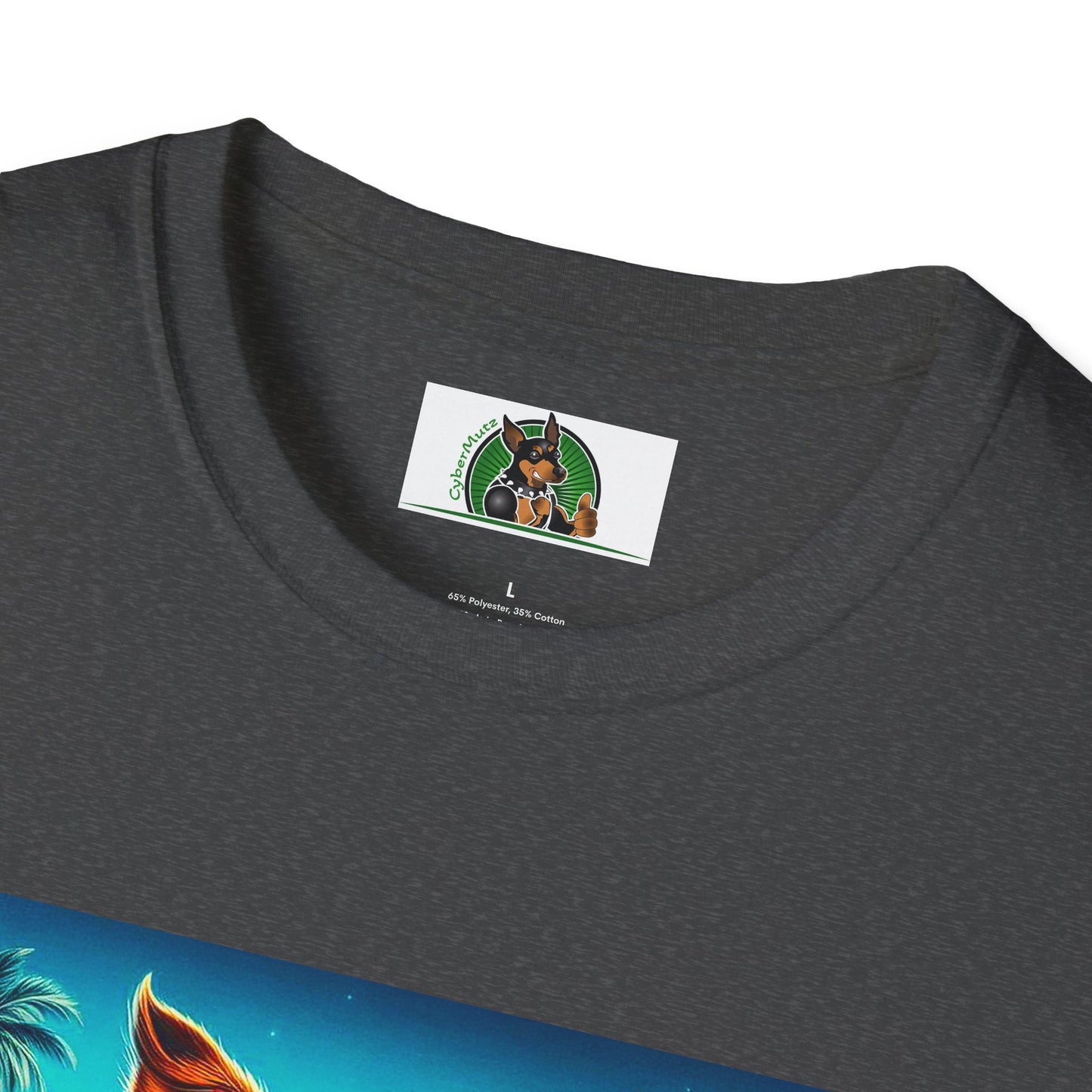 Jack Russell Surfer W/Shades T-Shirt Printify