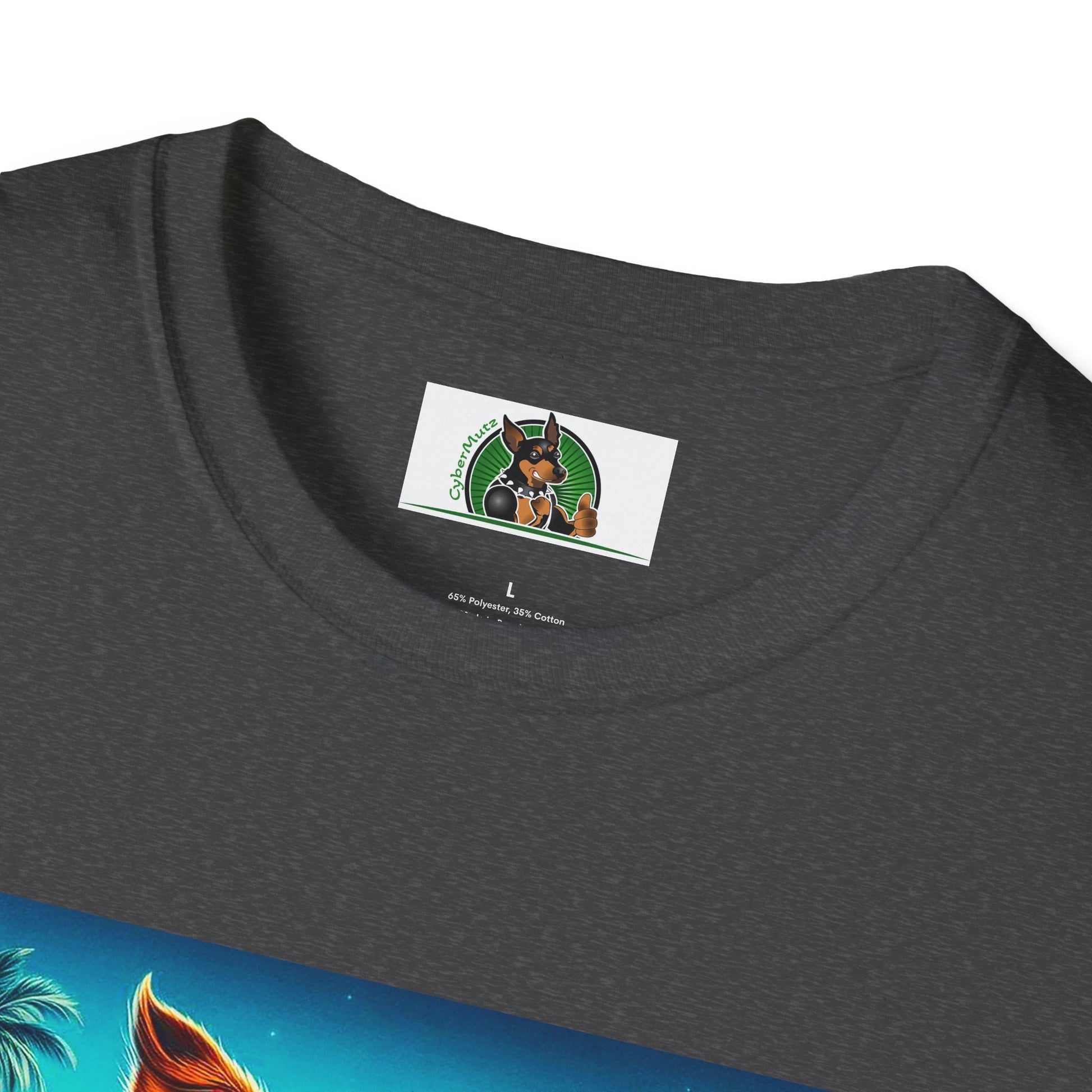 Jack Russell Surfer W/Shades T-Shirt Printify