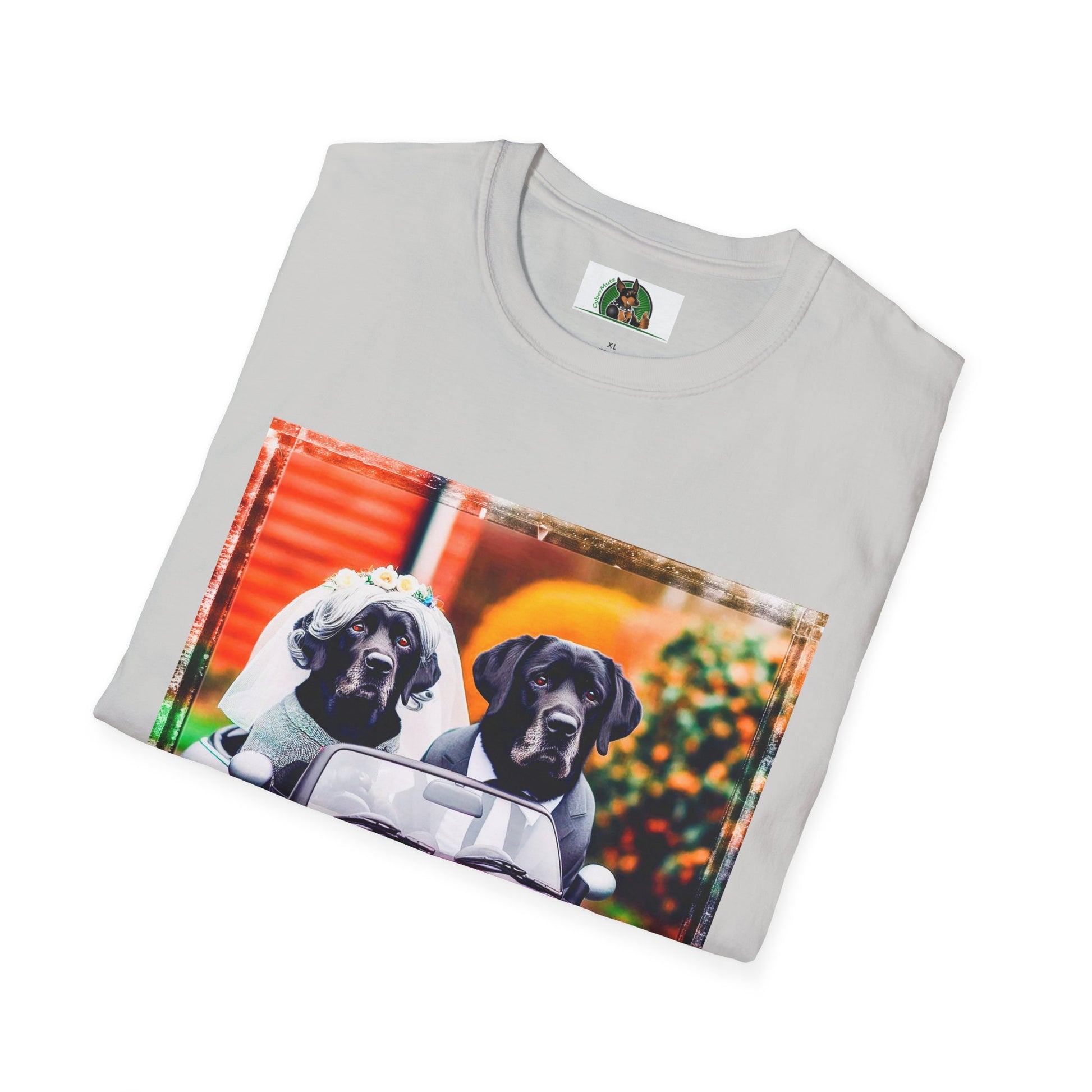 Wacky Labrador Retriever T-Shirt Printify   