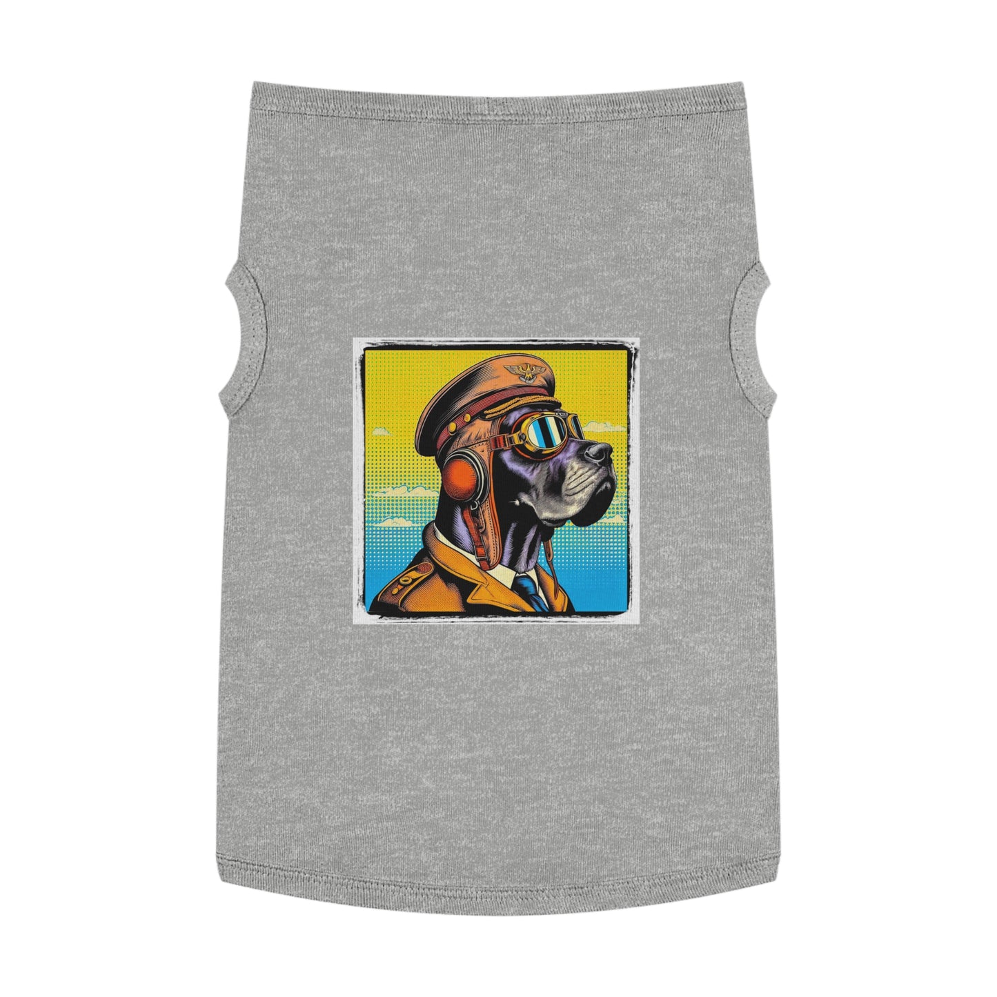 Pet Tank Top Great Dane Pets Printify XL Heather 