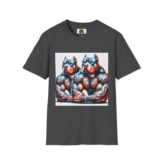 Pit Bull personal trainers shirt T-Shirt Printify XS Dark Heather