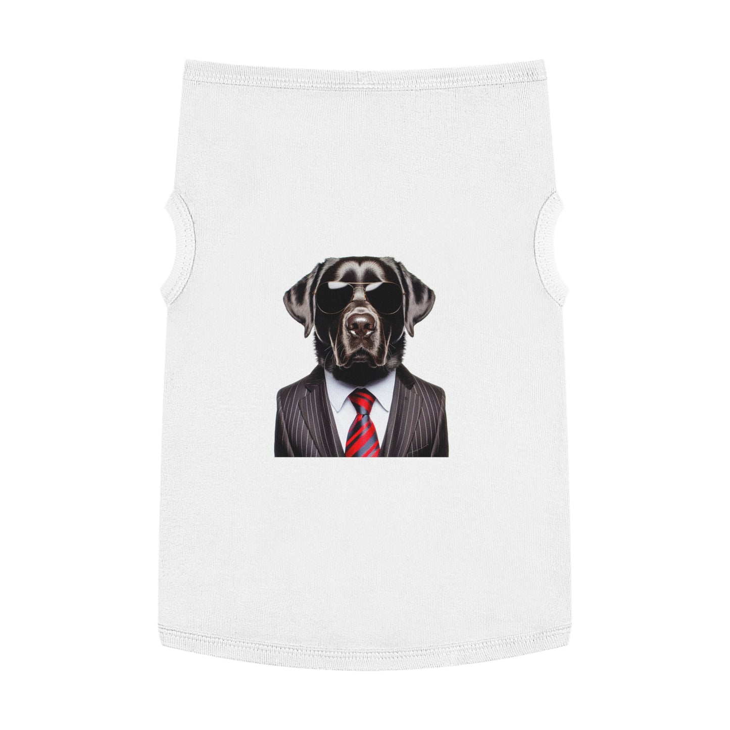 Pet Tank Top Labrador Retriever Pets Printify XL White 