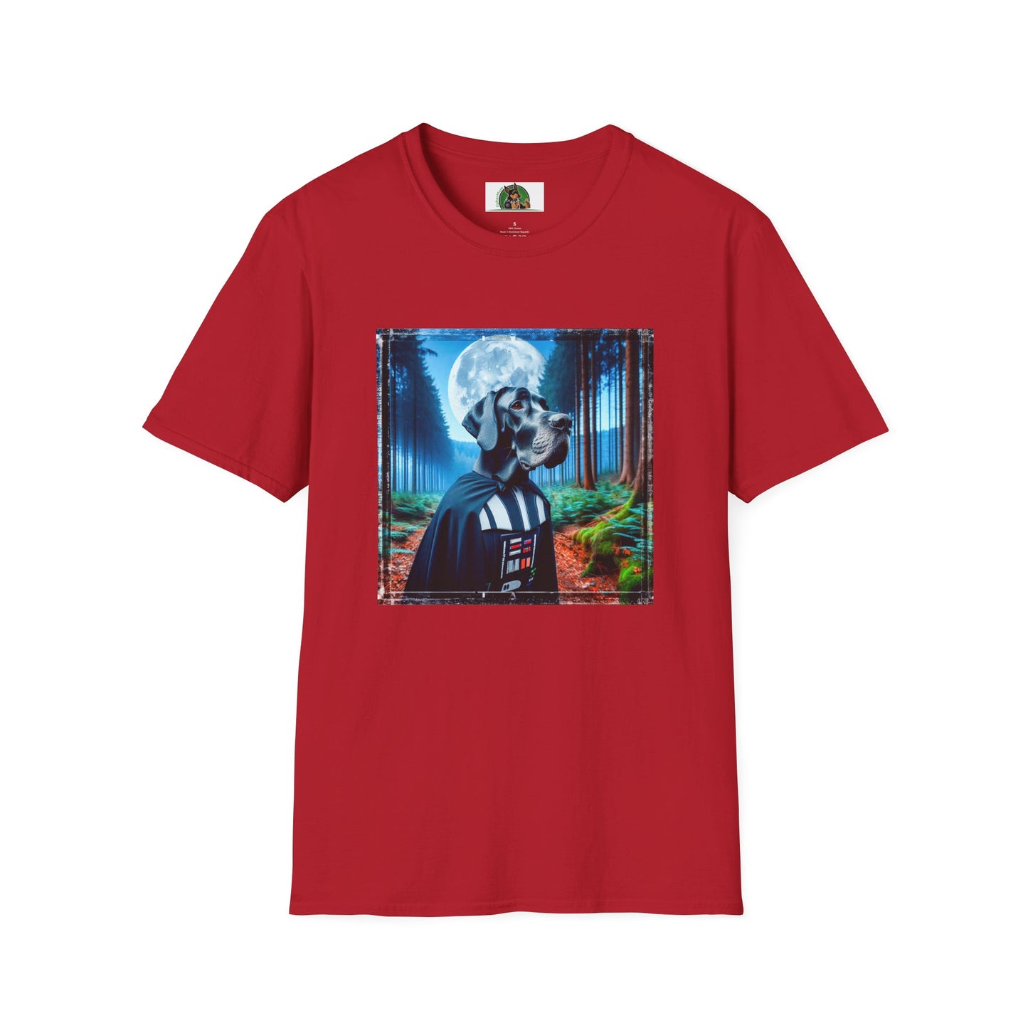 Great Dane T-Shirt Printify S Cherry Red