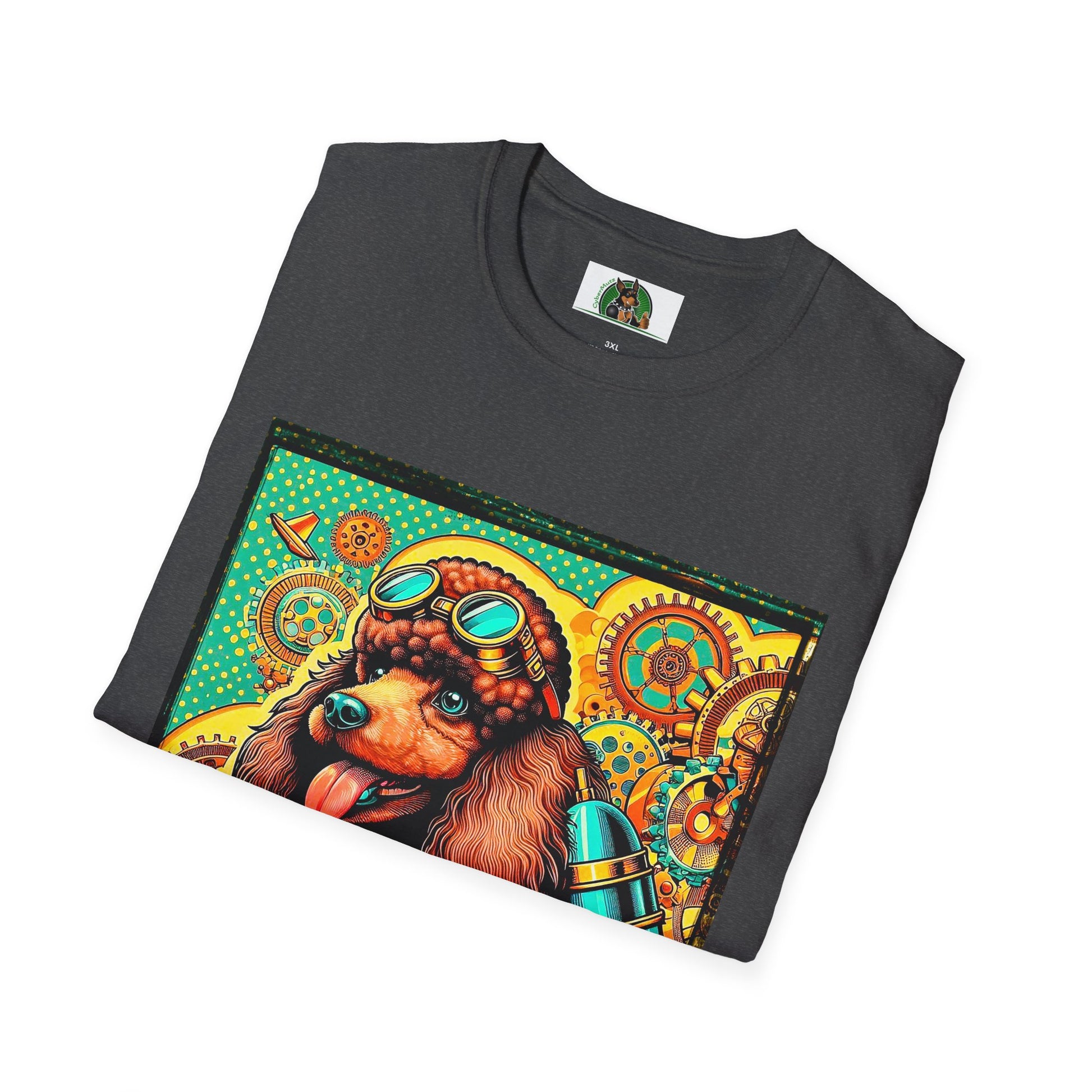 Poodle T-Shirt Printify