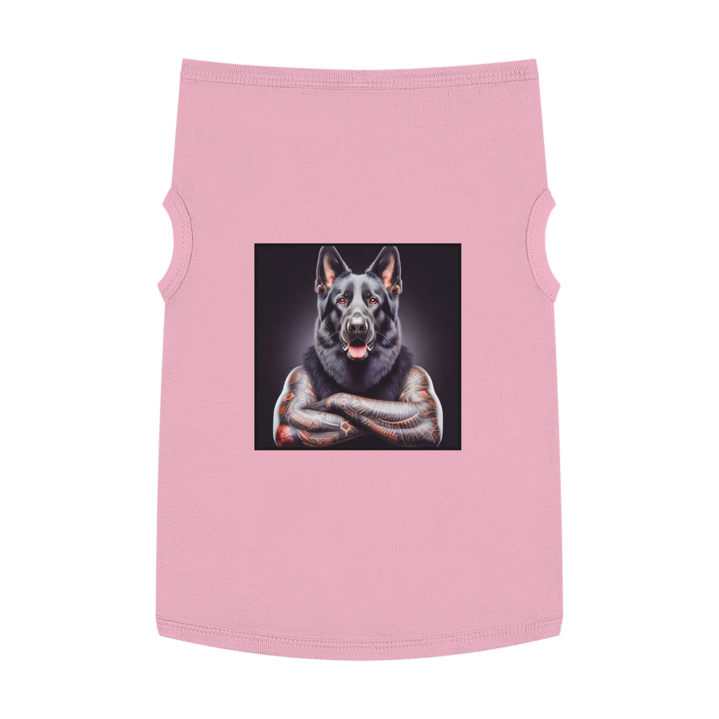 Pet Tank Top German Shepherd Pets Printify XL Pink 