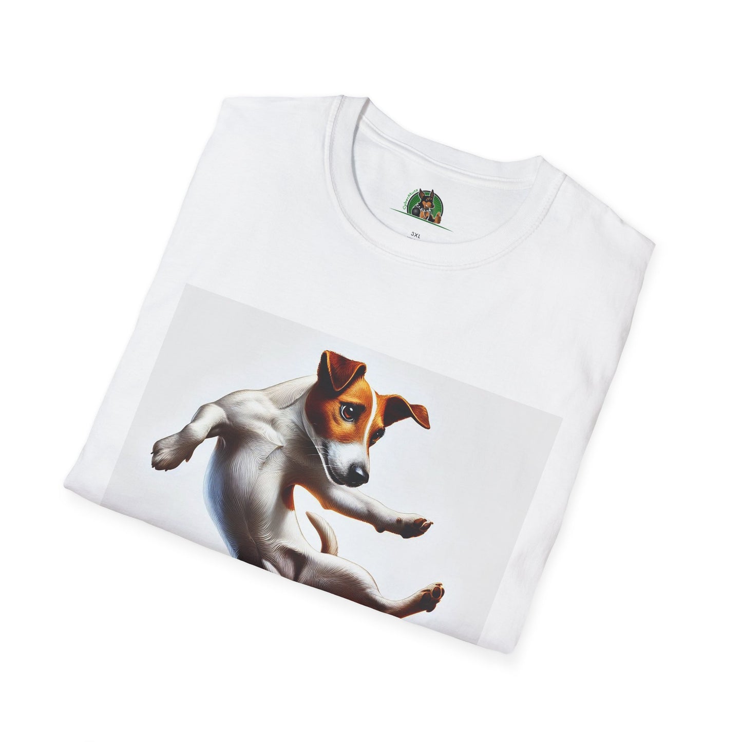 Dancing Jack Russell Tee T-Shirt Printify