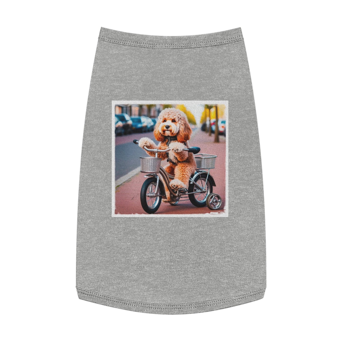 Pet Tank Top CockerPoo Pets Printify L Heather