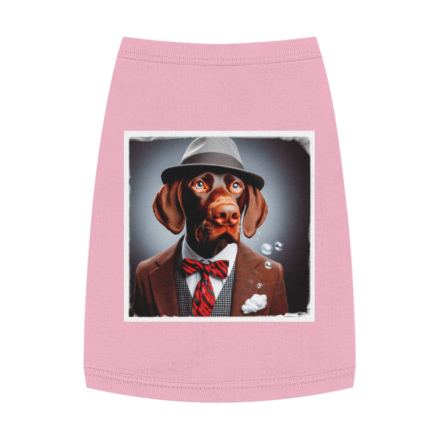 Pet Tank Top German Shorthaired Pointer Pets Printify M Pink 