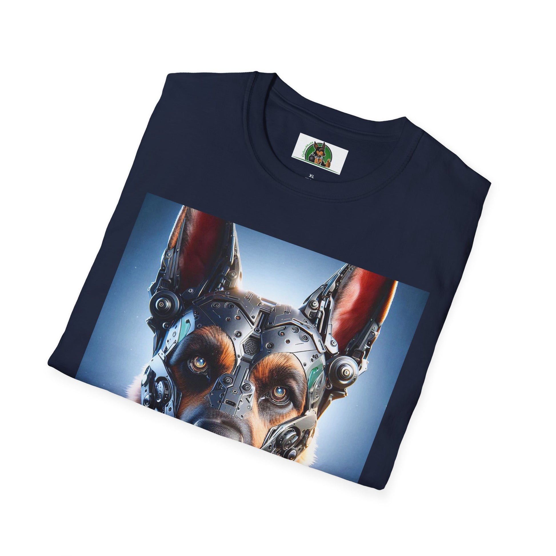 German Shepherd metal msn shirt T-Shirt Printify