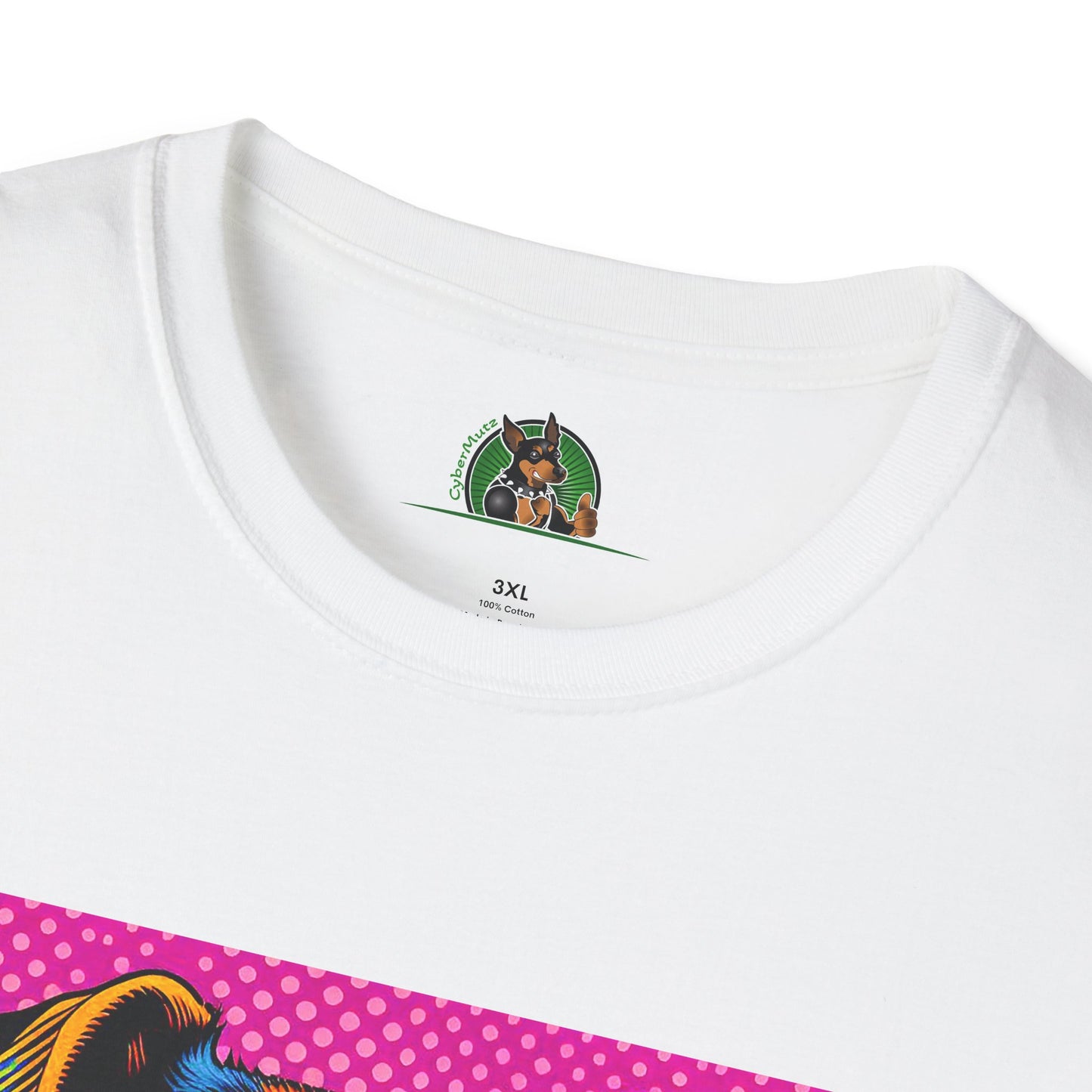 Jack Russell Pink Pop Art T-Shirt Printify