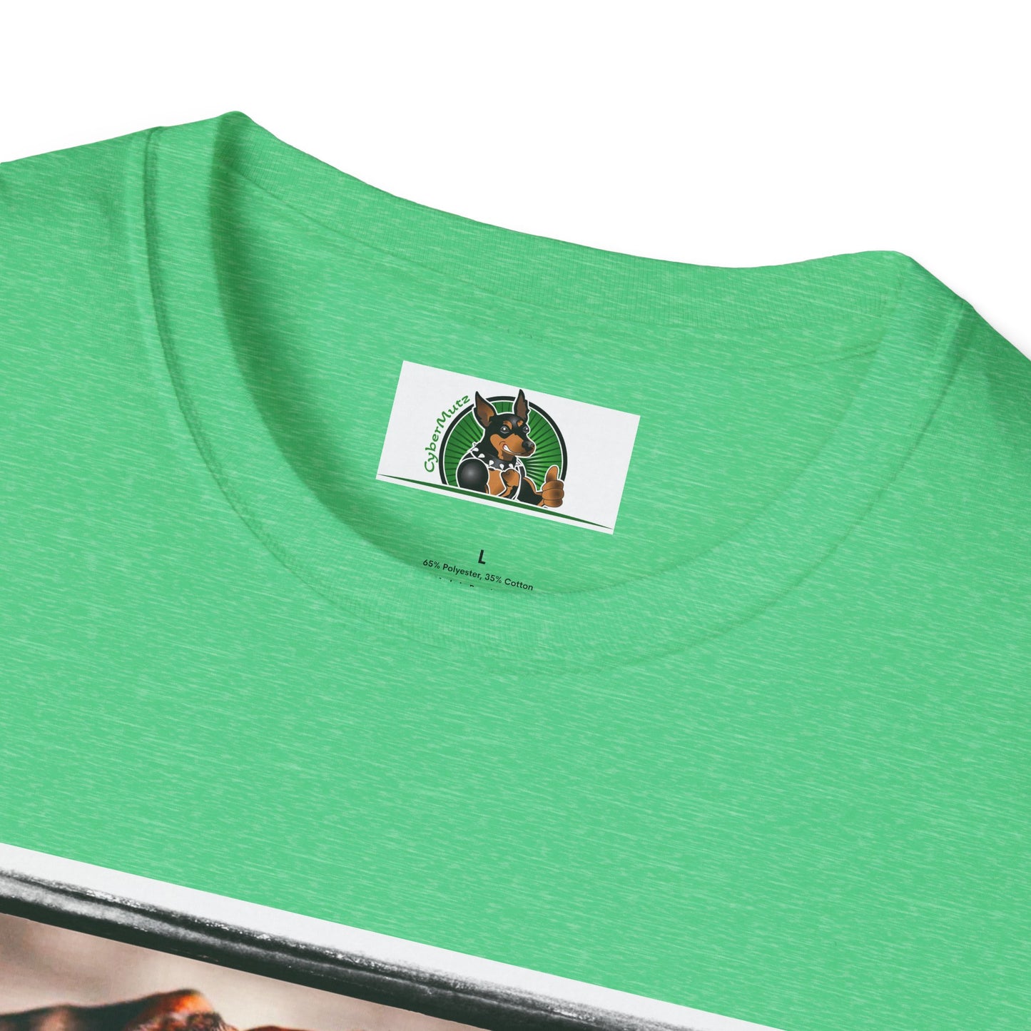 Boxer Dog In Suit Shirt T-Shirt Printify