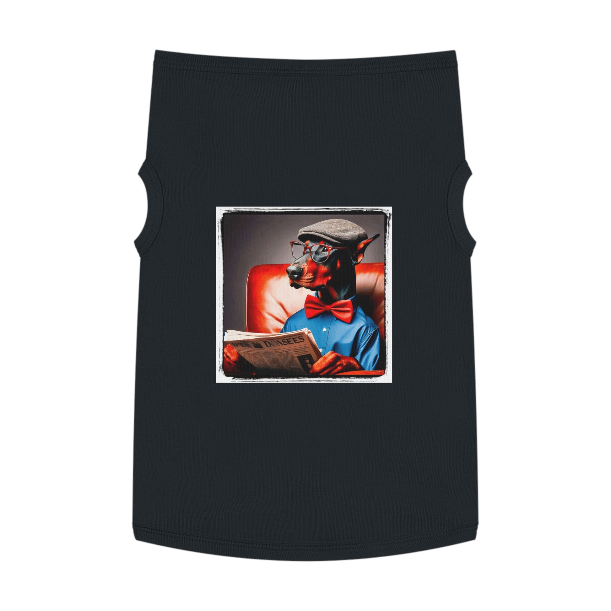 Pet Tank Top Doberman Pets Printify