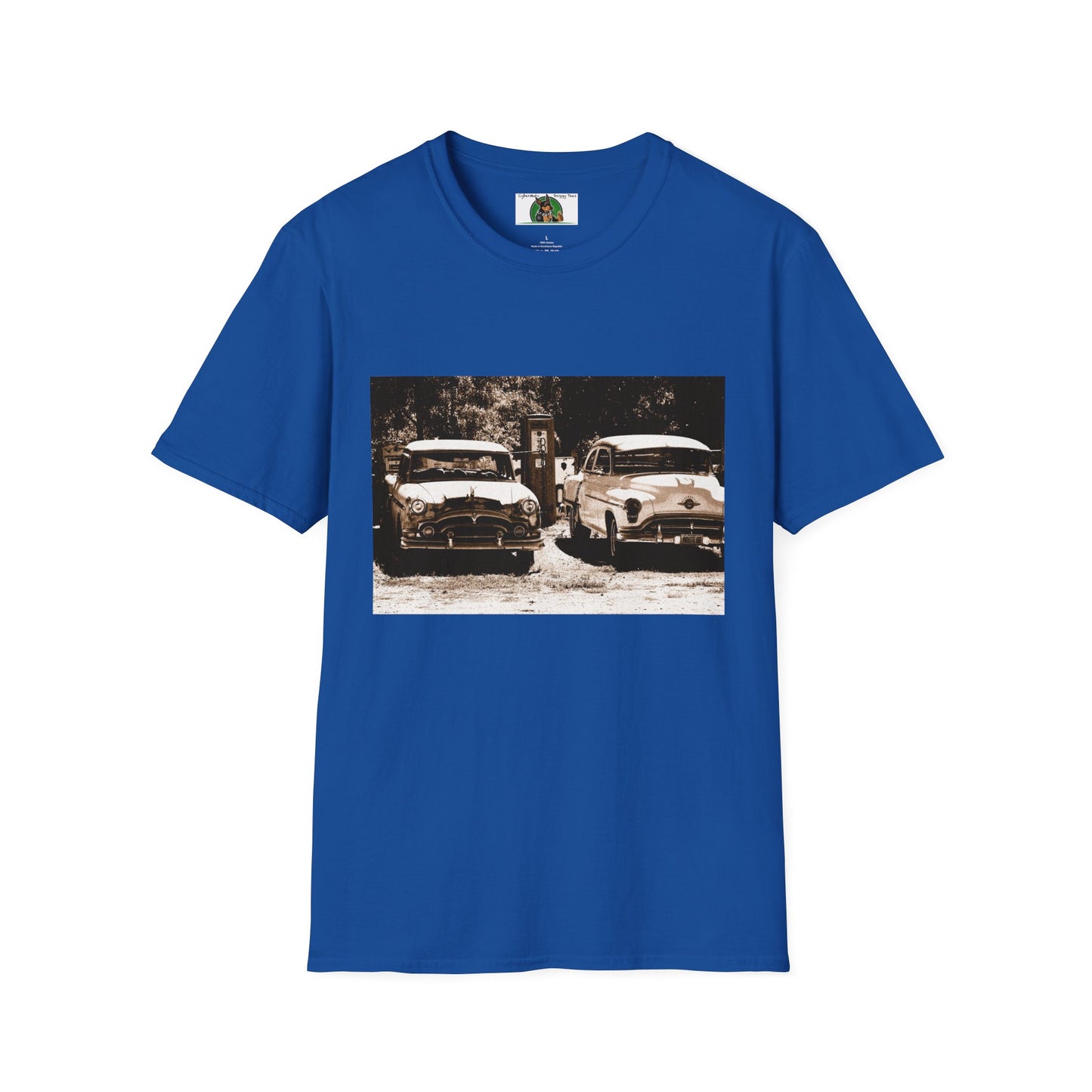 Mis·cel·la·ne·ous Old Cars T-Shirt Printify S Royal 