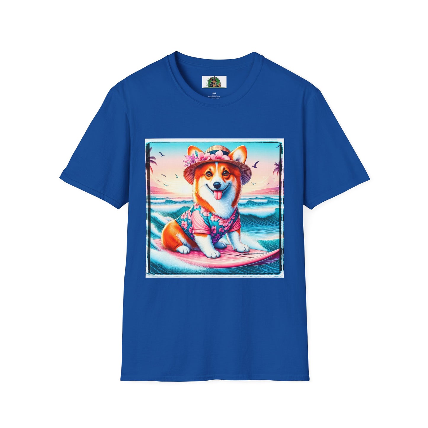 Pembroke Welsh Corgi T-Shirt Printify XS Royal